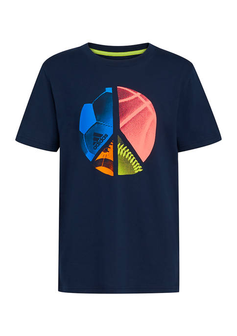 adidas Boys 8-20 Peace T-Shirt