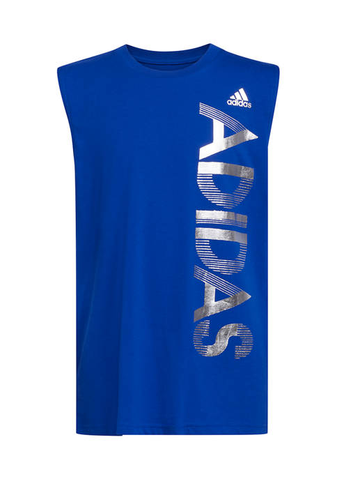 adidas Boys 4-7 Sleeveless T-Shirt