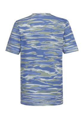Boys 8-20 Short Sleeve Liquid Camo Printed T-Shirt