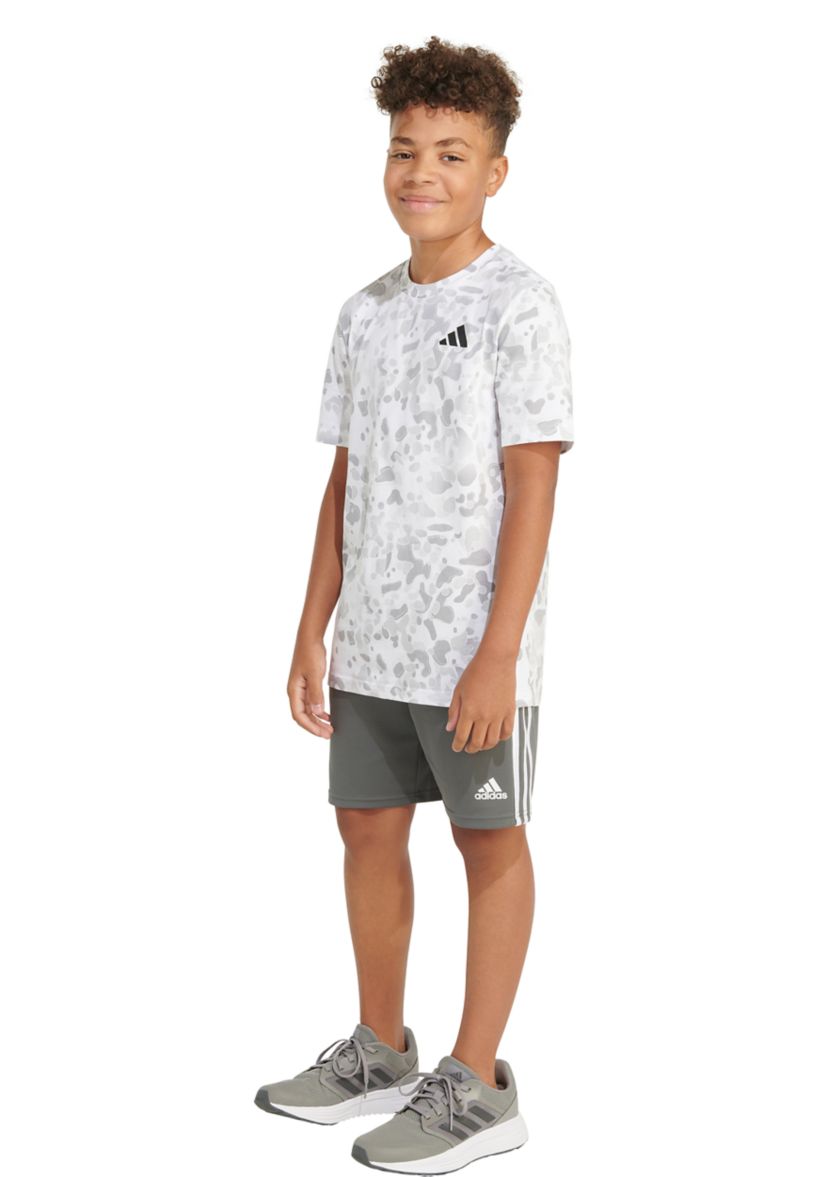 Boys 4-7 Short Sleeve Pebble Print Camo T-Shirt 