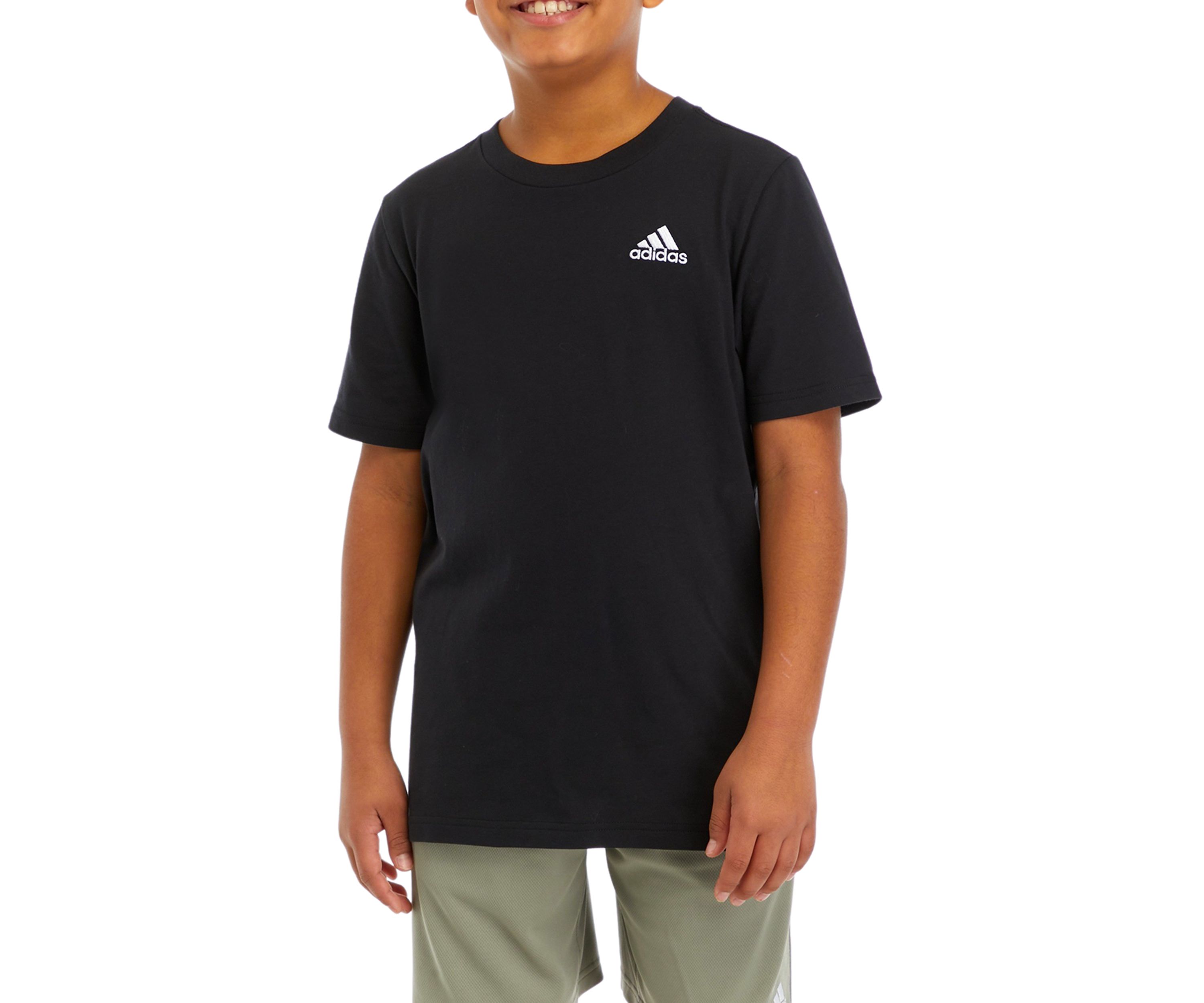 Boys 8-20 Short Sleeve Essential Embroidered Logo T-Shirt