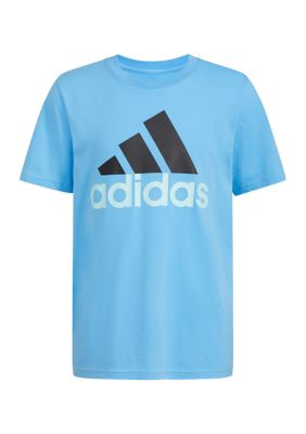 Boys 8-20 Short Sleeve 2 Color Logo T-Shirt