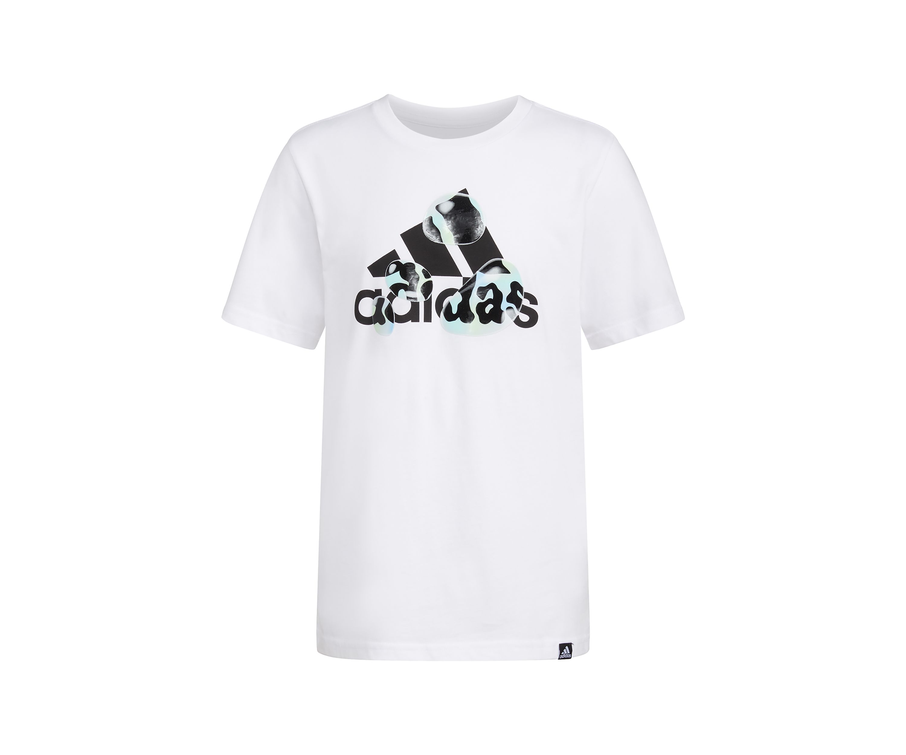 Boys 8-20 Short Sleeve Logo Bubble T-Shirt