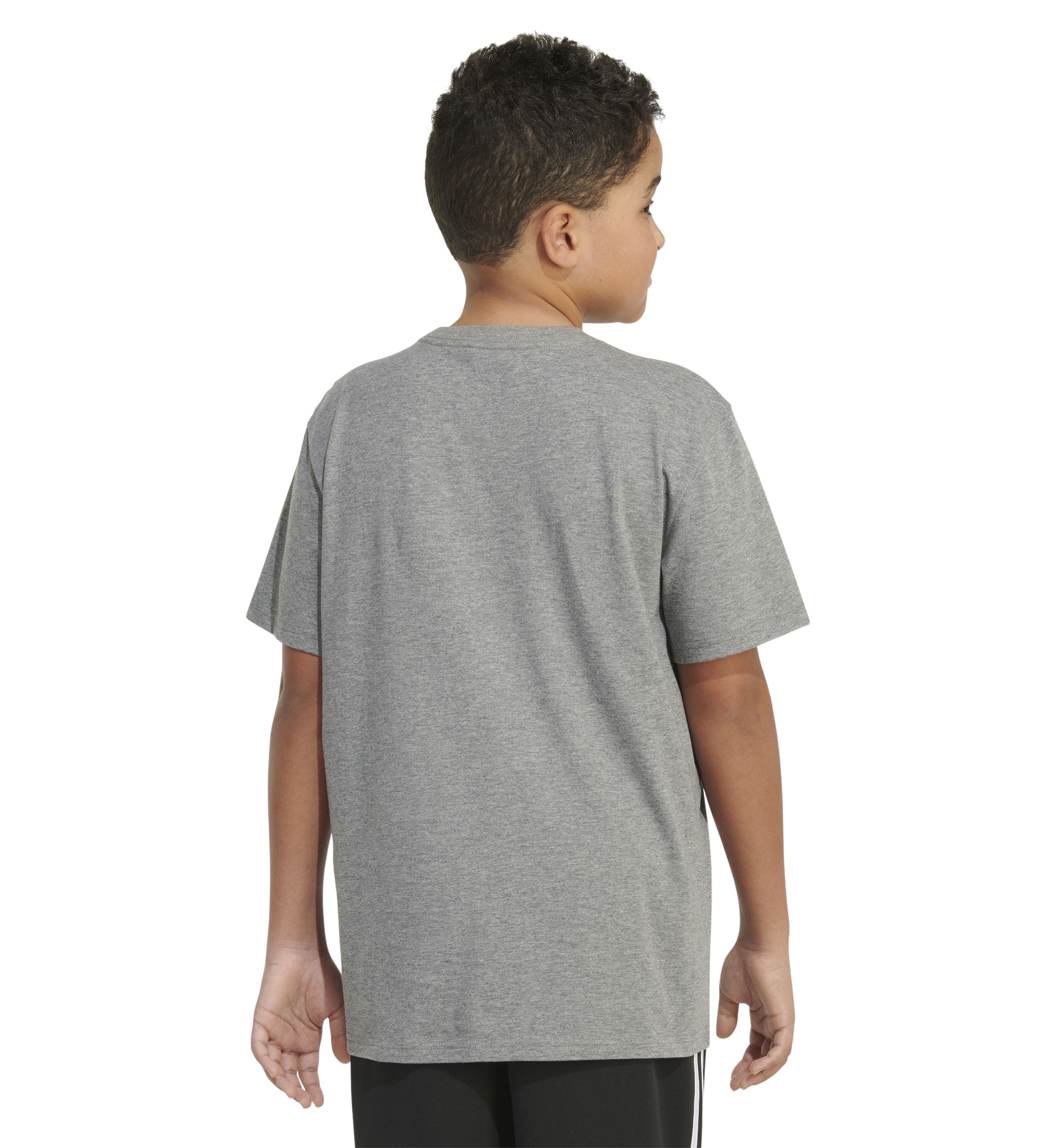 Boys 8-20 Short Sleeve Football Heather Graphic T-Shirt - Extended Sizing