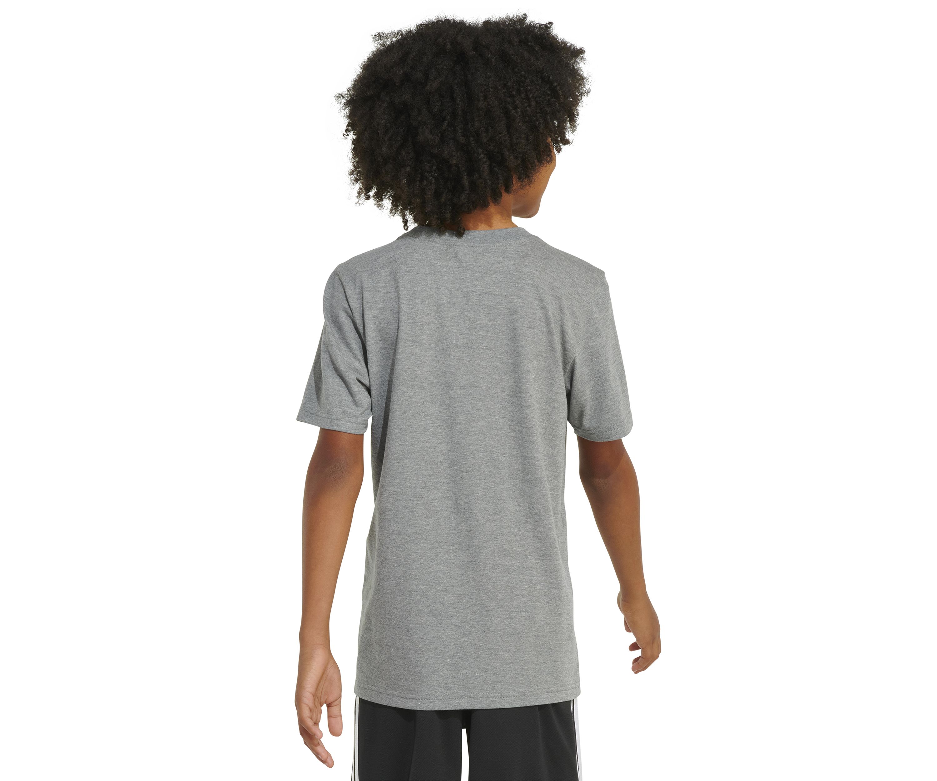Boys 8-20 Short Sleeve Football Heather Graphic T-Shirt