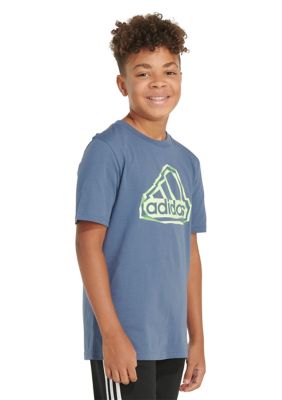 Boys 8-20 Short Sleeve Paper Logo Graphic T-Shirt