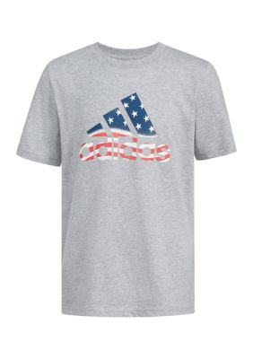 Boys 8-20 USA Heather Graphic T-Shirt