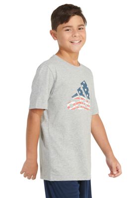 Boys 8-20 USA Heather Graphic T-Shirt