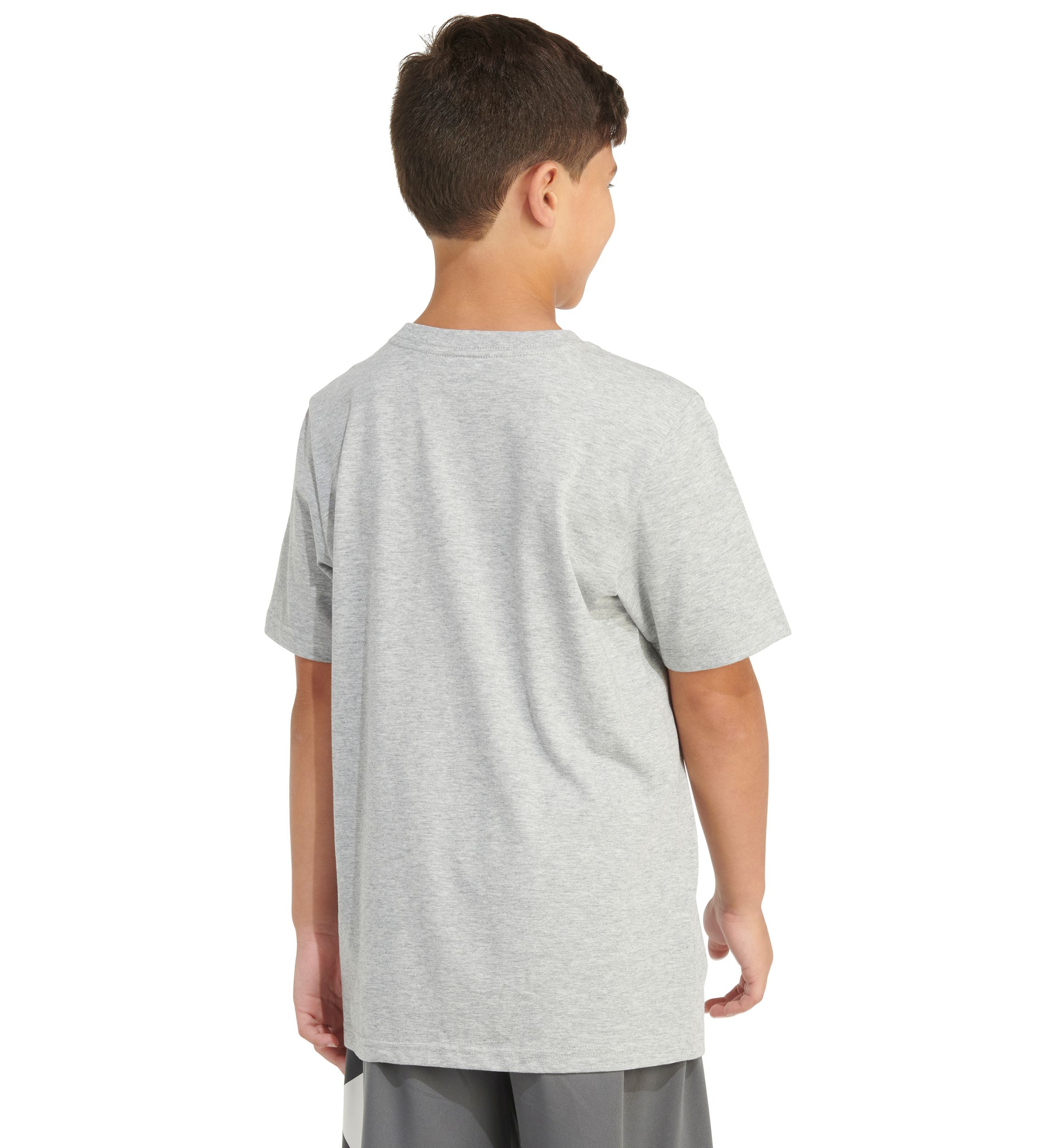 Boys 4-7 Short Sleeve Illustrated Sportswear Logo Heather T-Shirt