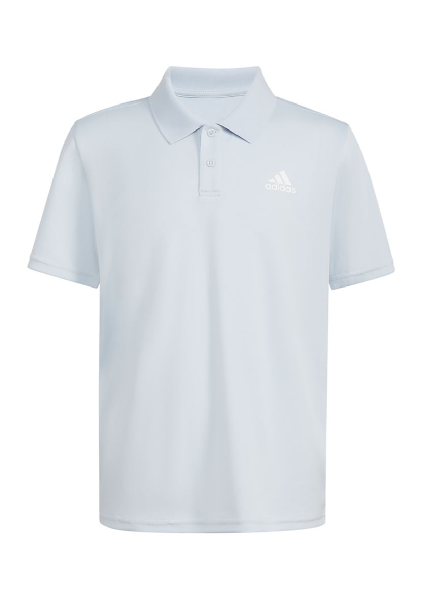 Boys 8-20 Short Sleeve 3-Stripe Polyester Mesh Polo Shirt