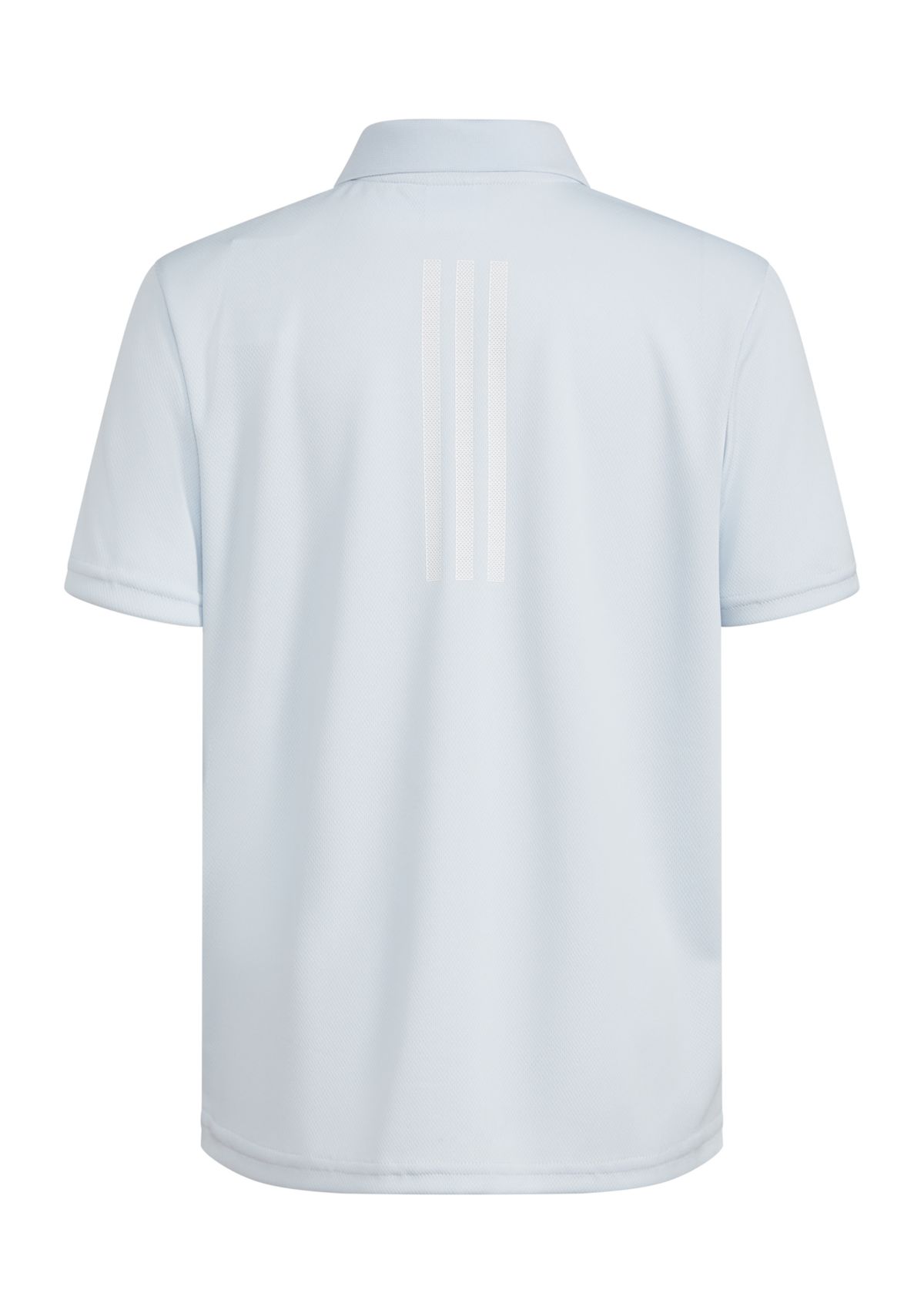 Boys 8-20 Short Sleeve 3-Stripe Polyester Mesh Polo Shirt