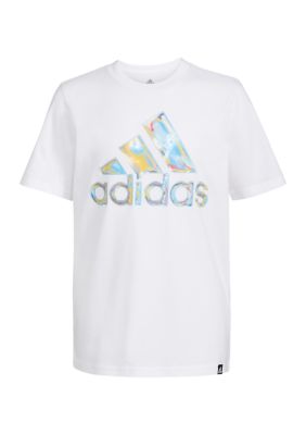 Boys 8-20 Short Sleeve Chrome Logo Graphic T-Shirt