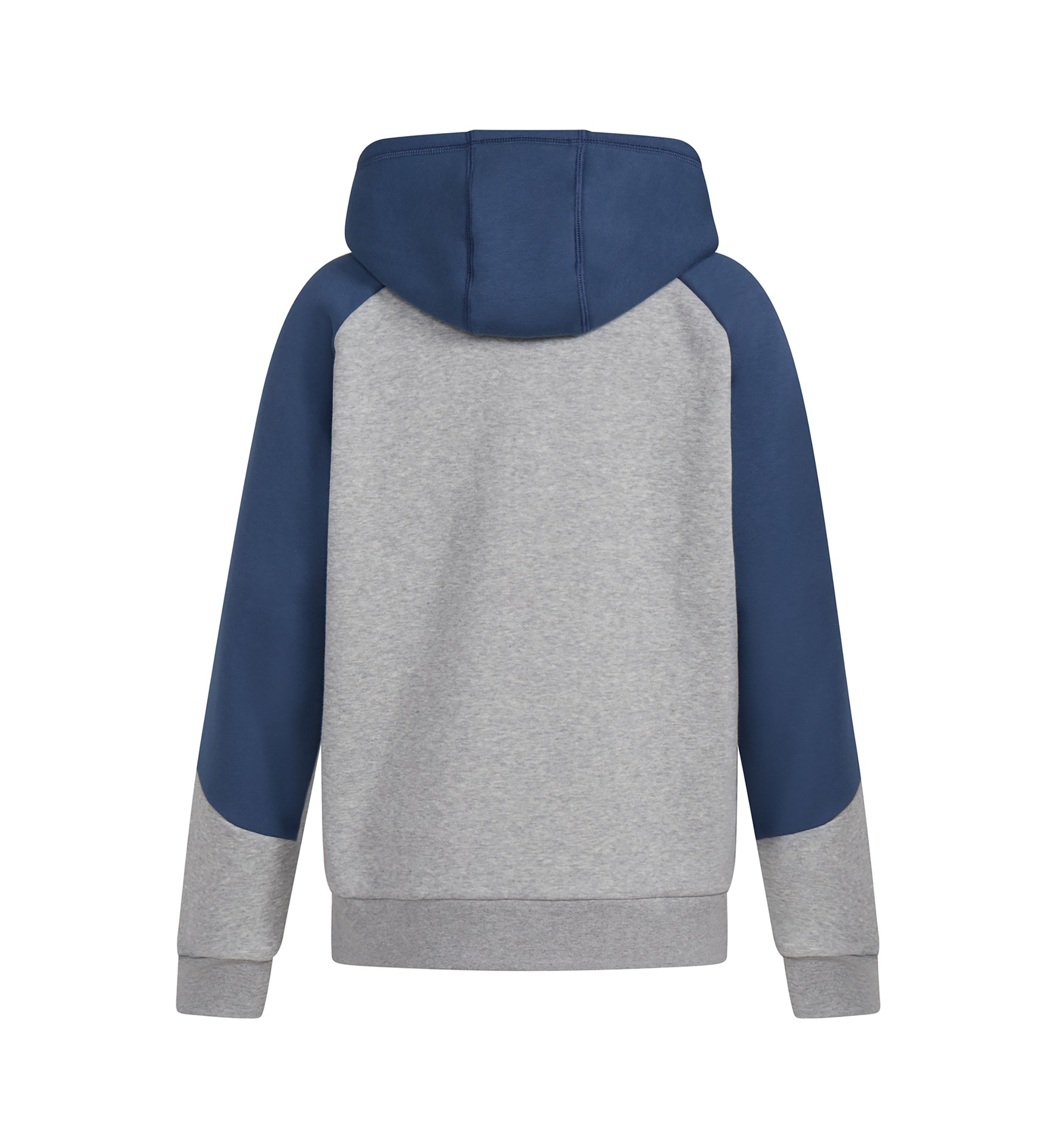 Boys 8-20 Long Sleeve Color Block Hooded Pullover (Extended Size)