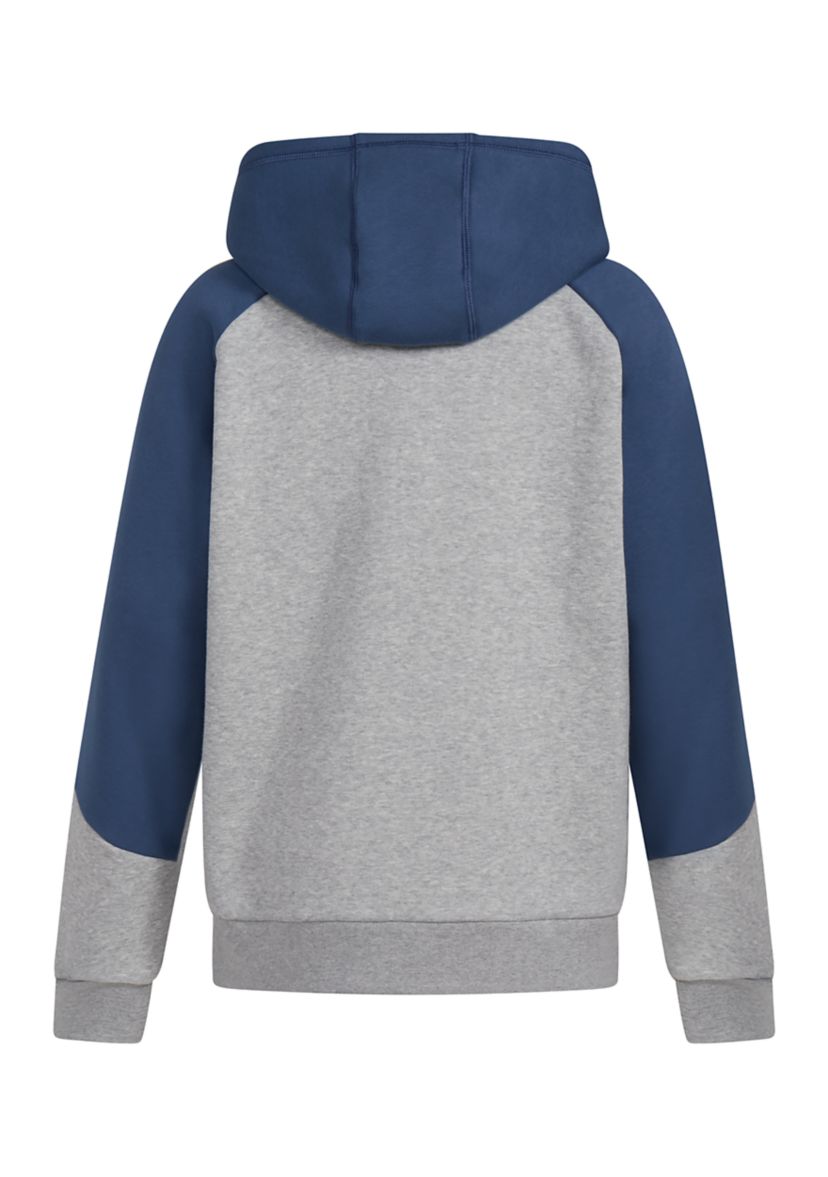 Boys 8-20 Long Sleeve Color Block Hooded Pullover (Extended Size)