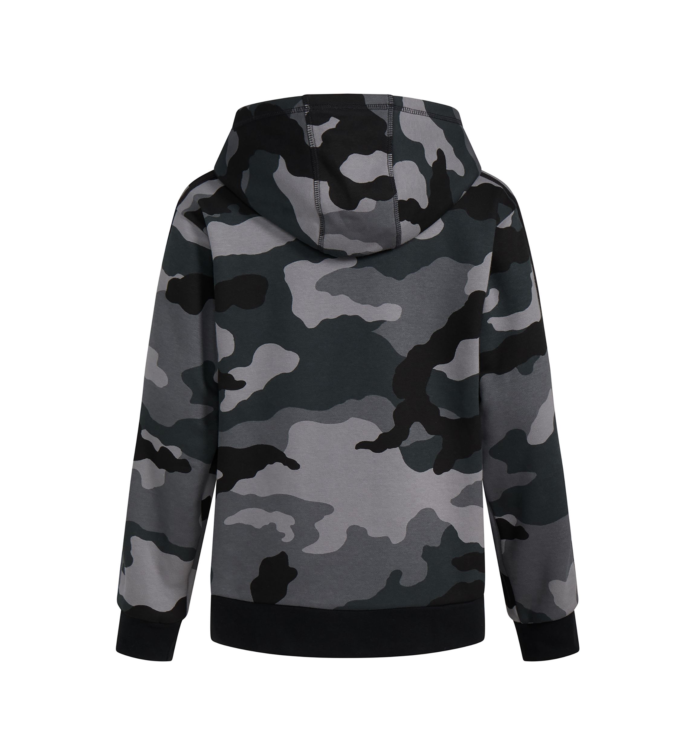 Boys 8-20 Long Sleeve France Camo Printed Hooded Pullover