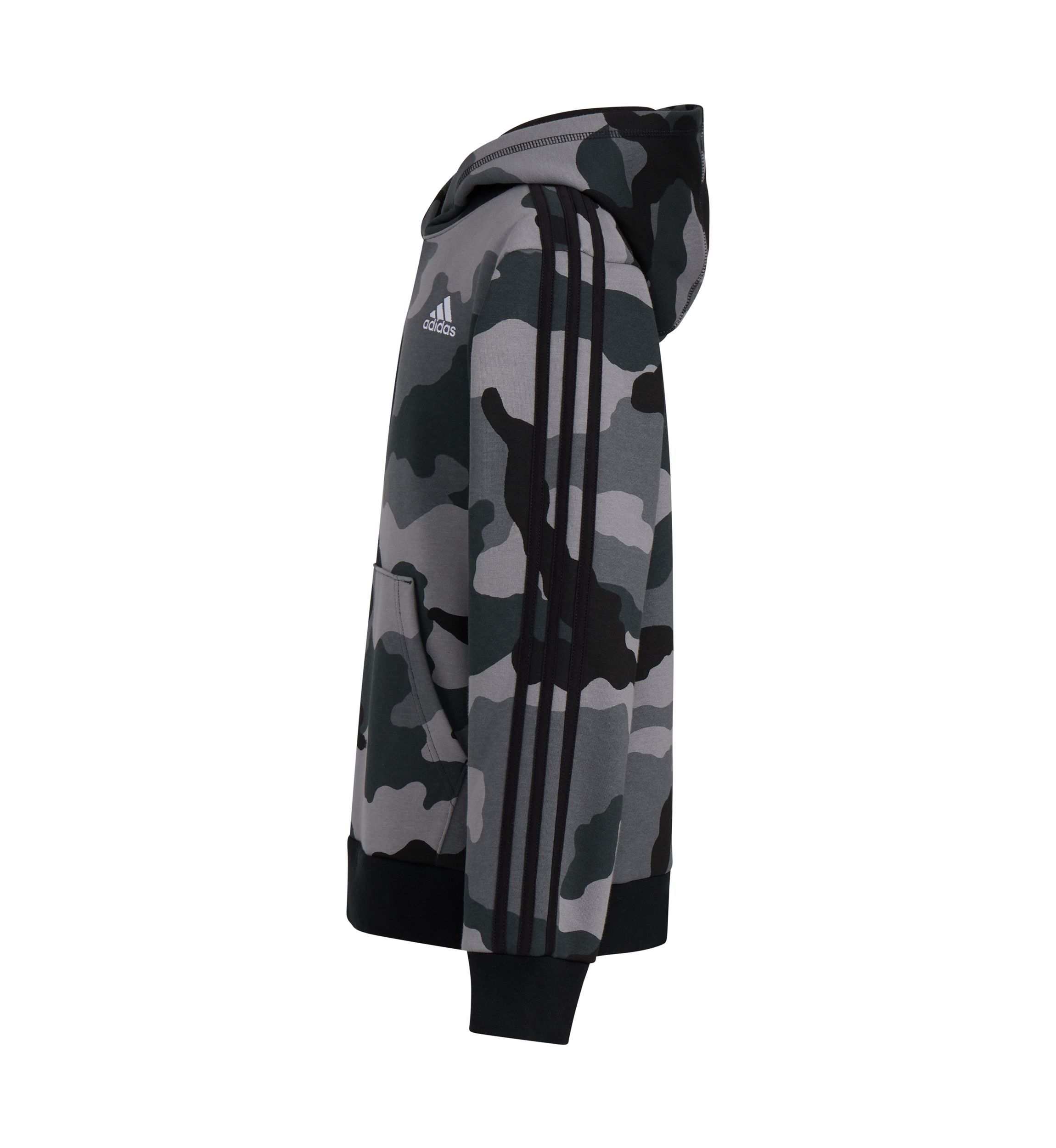 Boys 8-20 Long Sleeve France Camo Printed Hooded Pullover