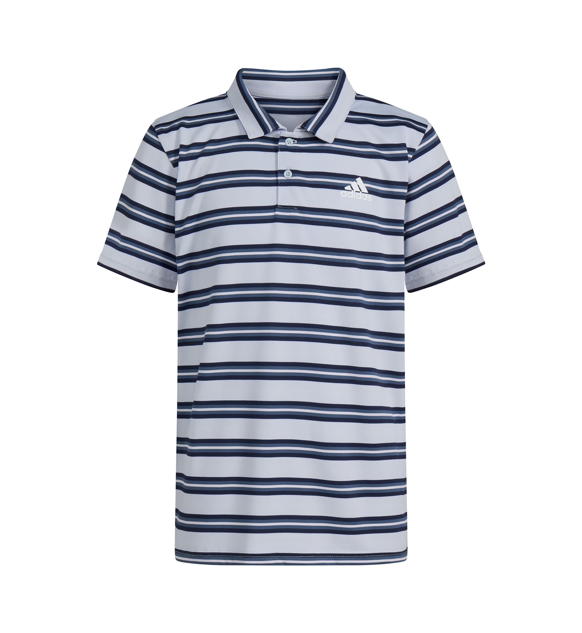 Boys 8-20 Short Sleeve Yarn Dyed Stripe Polo Shirt