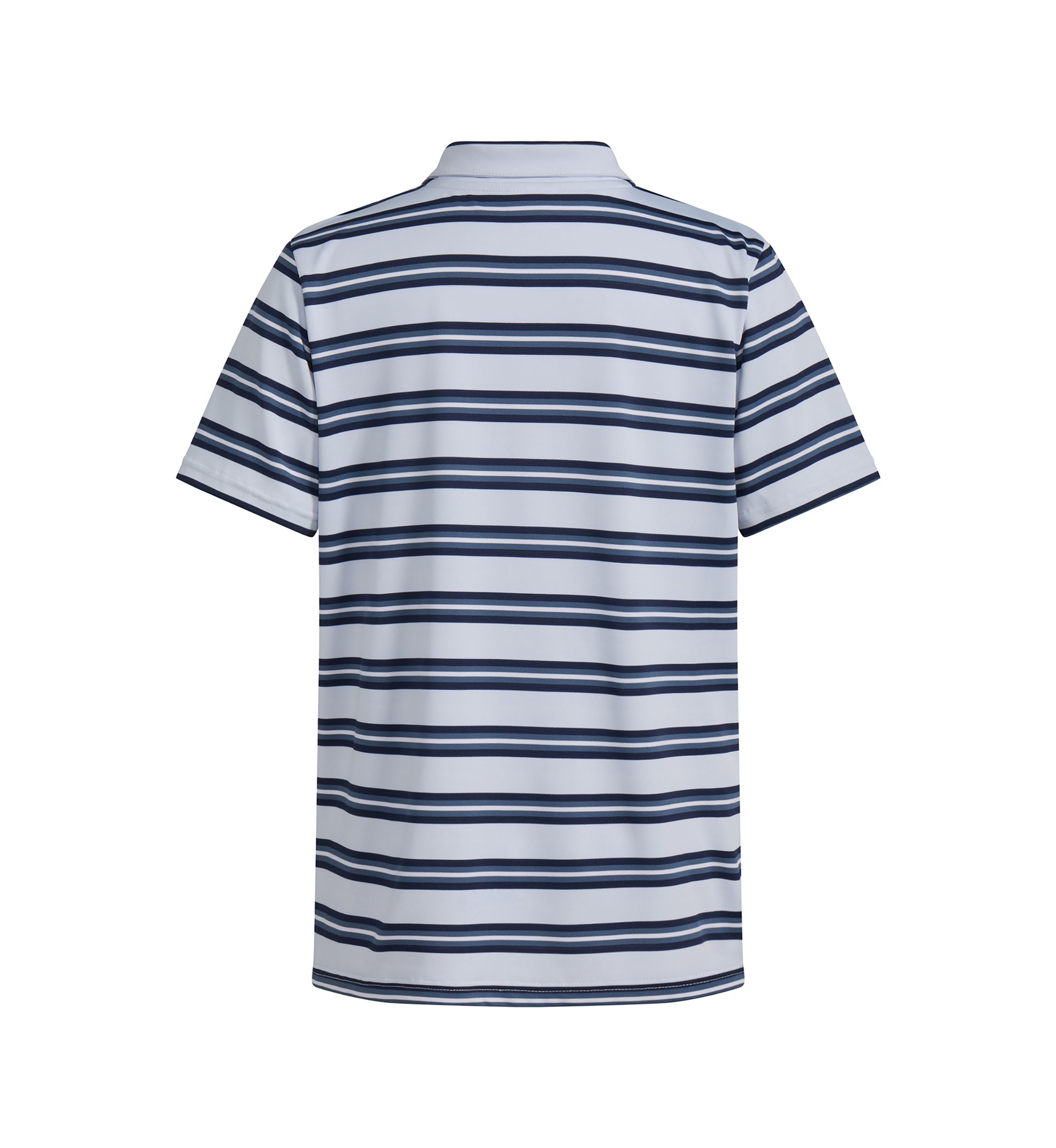 Boys 8-20 Short Sleeve Yarn Dyed Stripe Polo Shirt