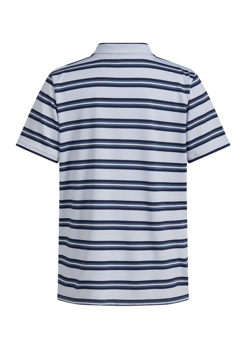 Boys 8-20 Short Sleeve Yarn Dyed Stripe Polo Shirt