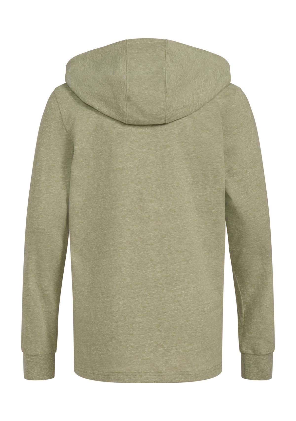 Boys 8-20 Hooded Long Sleeve Heather T-Shirt