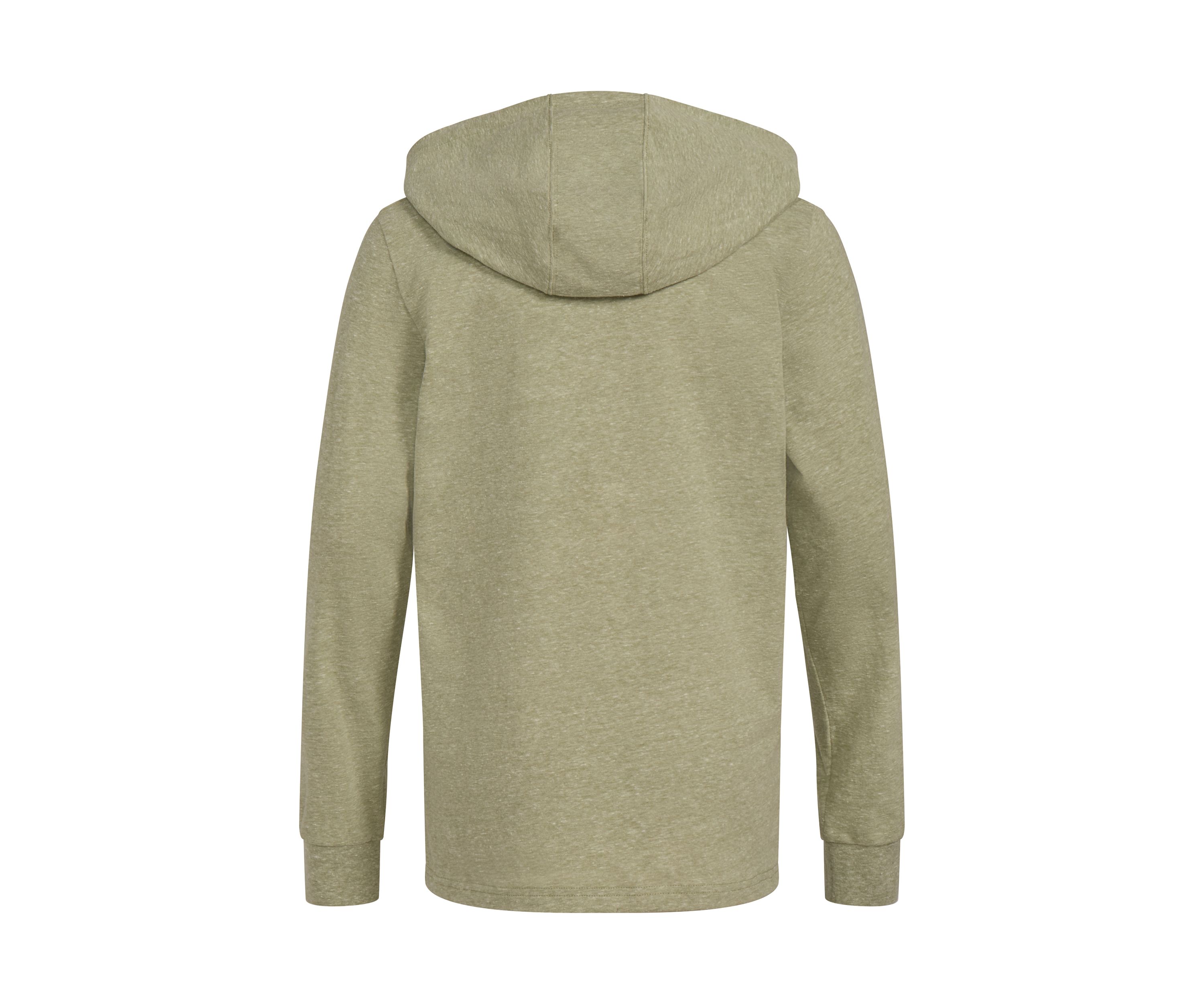 Boys 8-20 Hooded Long Sleeve Heather T-Shirt