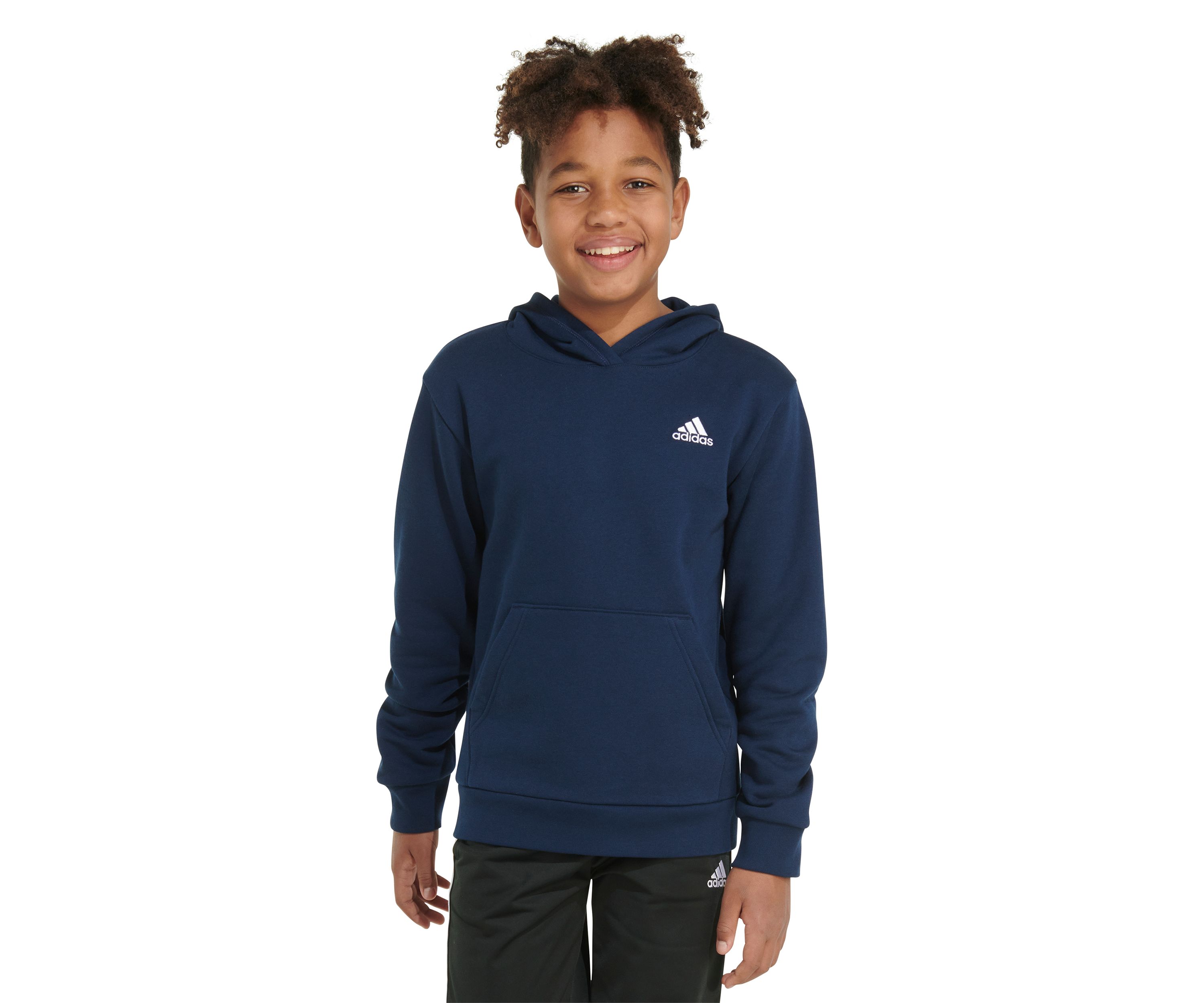 Boys 8-20 Long Sleeve Essential Small Logo Hooded Pullover