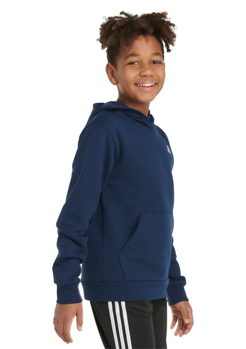 Boys 8-20 Long Sleeve Essential Small Logo Hooded Pullover