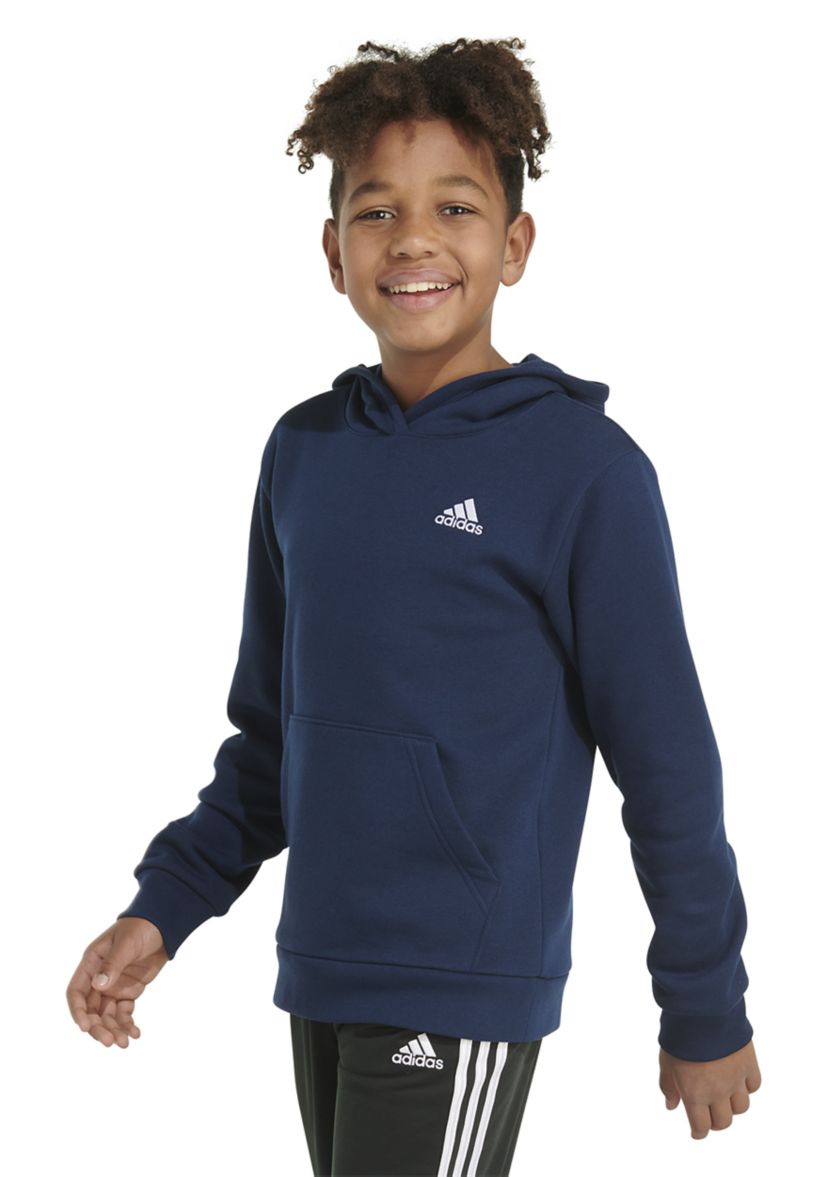 Boys 8-20 Long Sleeve Essential Small Logo Hooded Pullover
