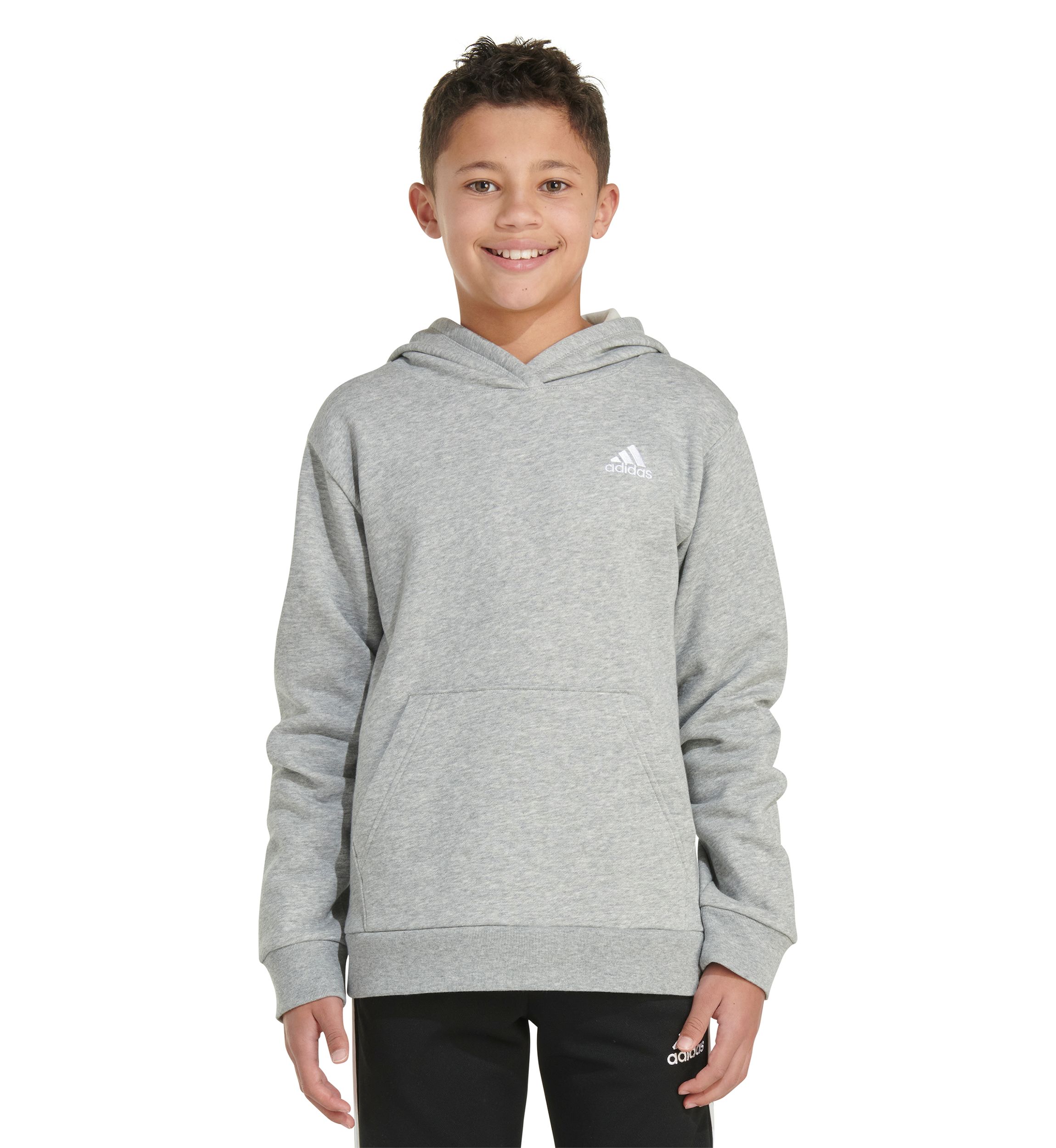 Boys 8-20 Long Sleeve Essential Small Logo Hooded Pullover