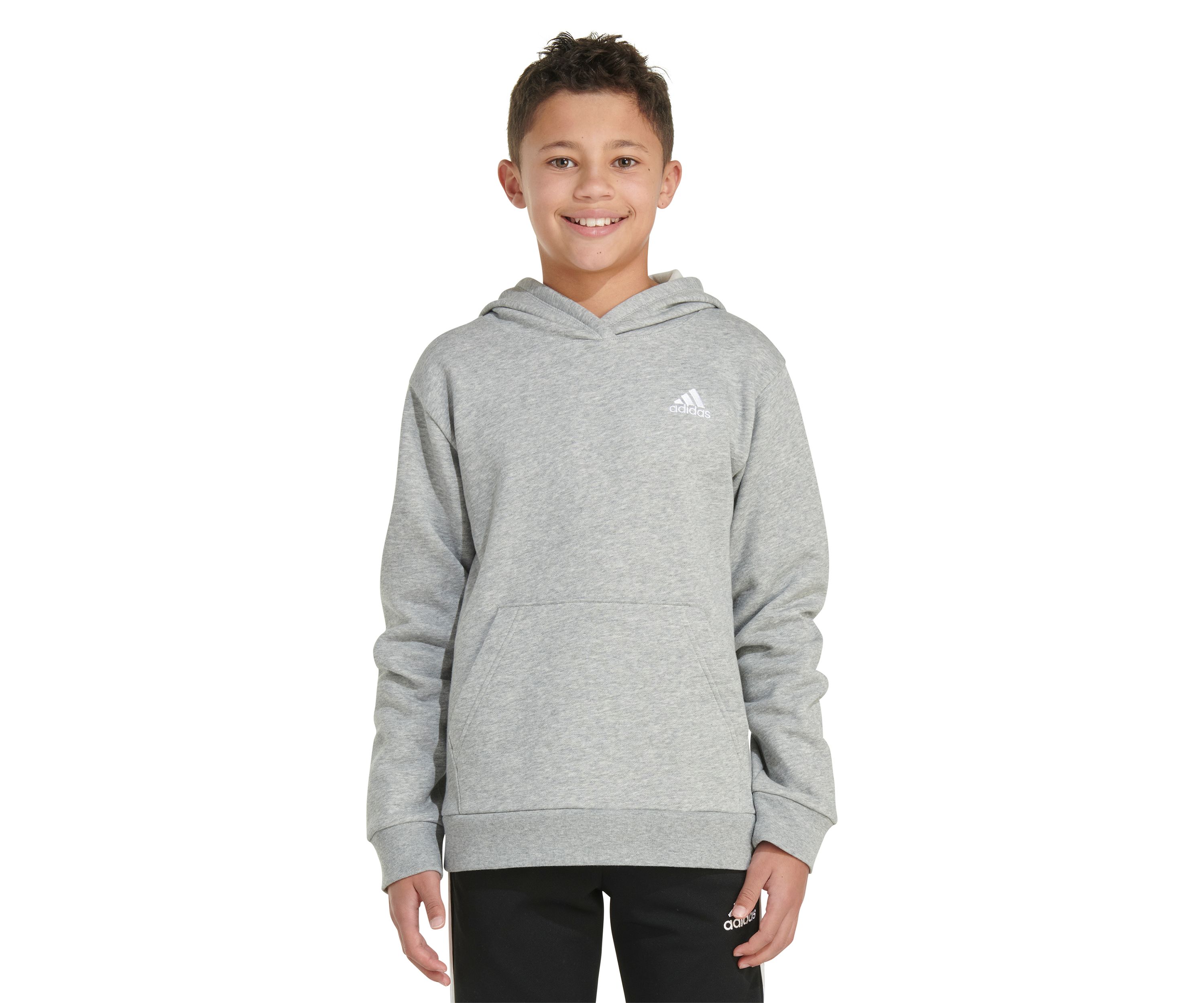Boys 8-20 Long Sleeve Essential Small Logo Hooded Pullover