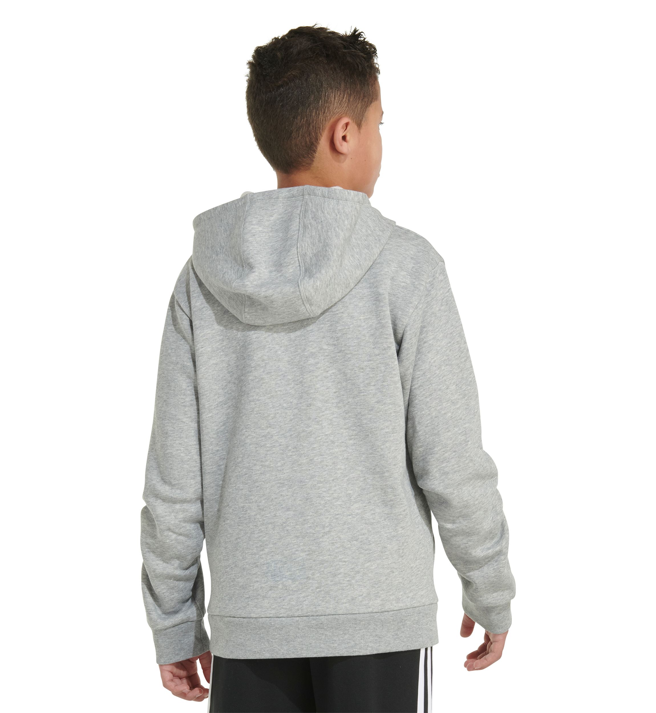 Boys 8-20 Long Sleeve Essential Small Logo Hooded Pullover