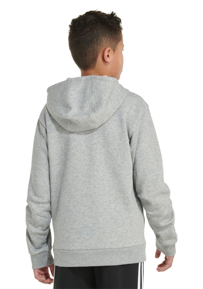 Boys 8-20 Long Sleeve Essential Small Logo Hooded Pullover