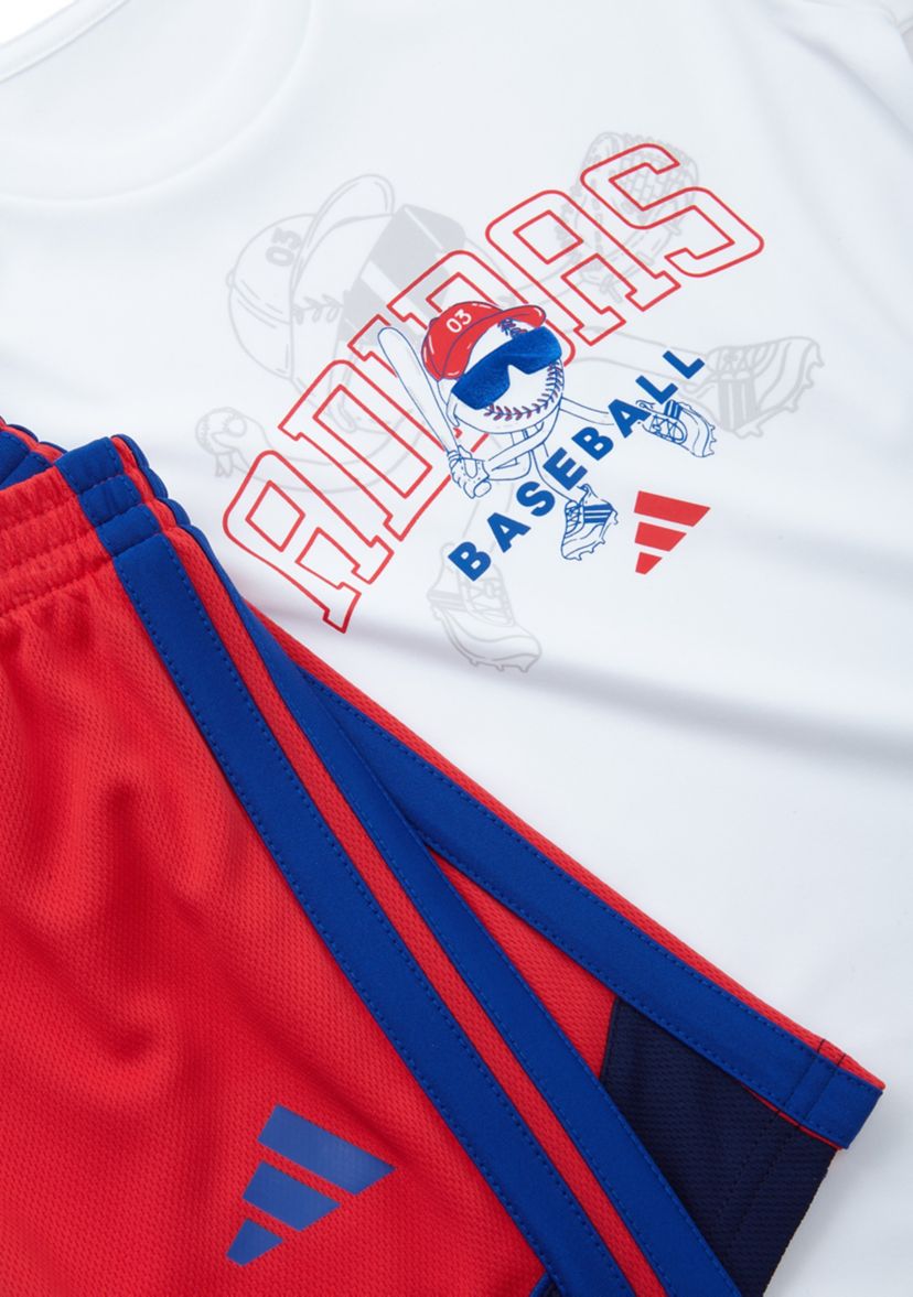 Boys 4-7 Graphic T-Shirt and Short Set 