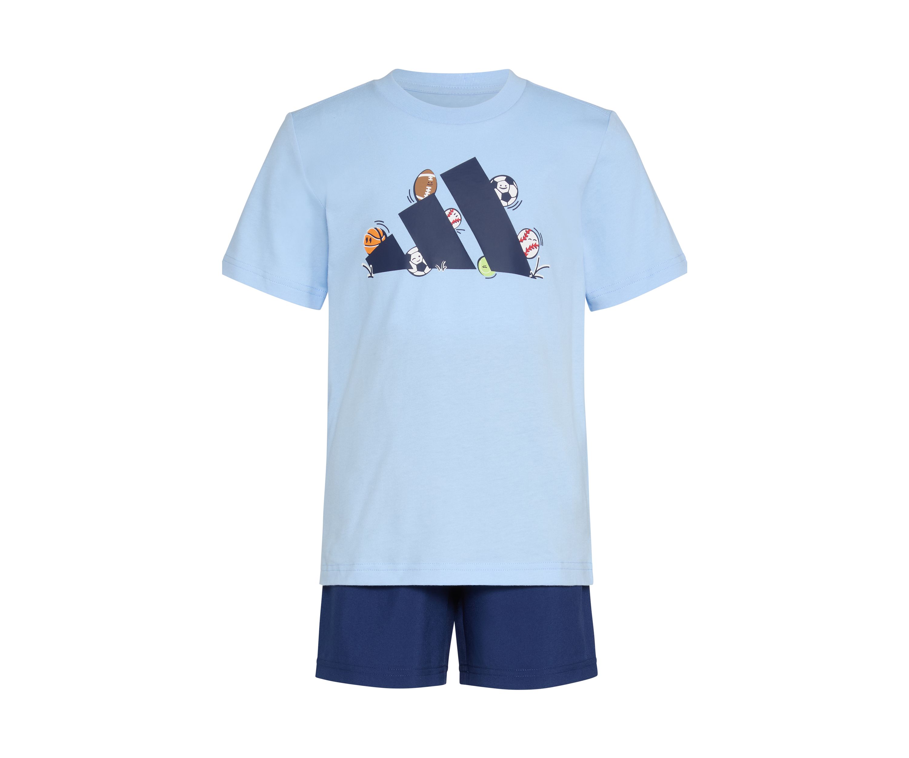 Boys 4-7 Short Sleeve T-Shirt and Woven Shorts Set