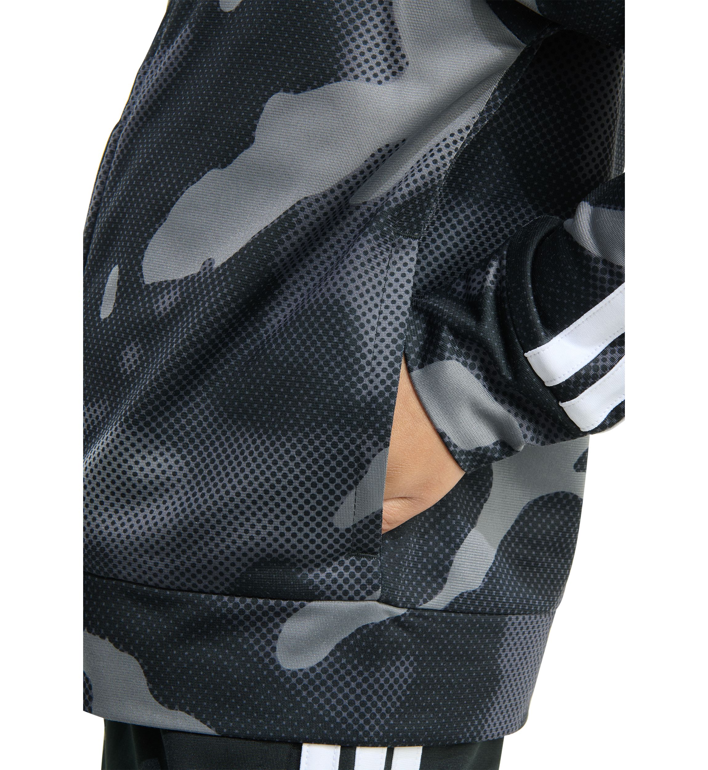 Boys 8-20 Two Piece Printed Camo Jacket & Joggers Set