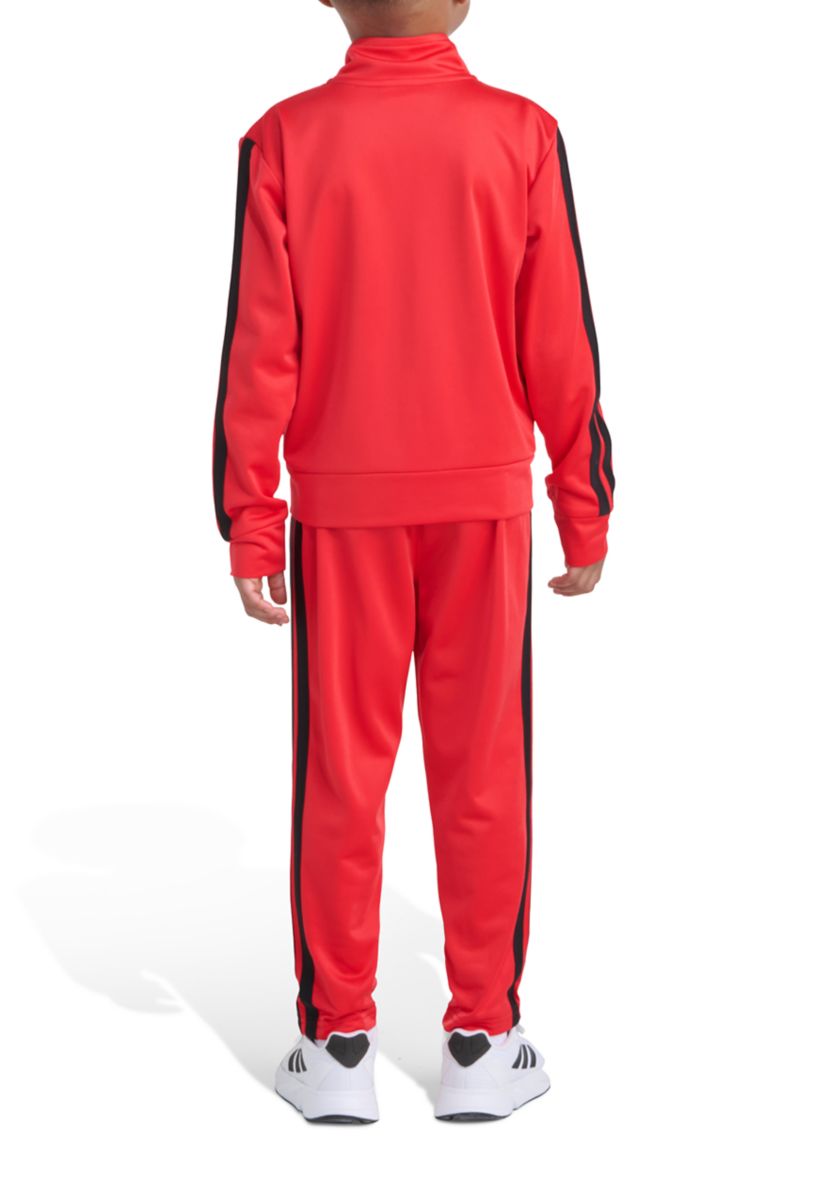 Boys 4-7 2-Piece Long Sleeve 3-Stripes Jacket and Pants Event Set