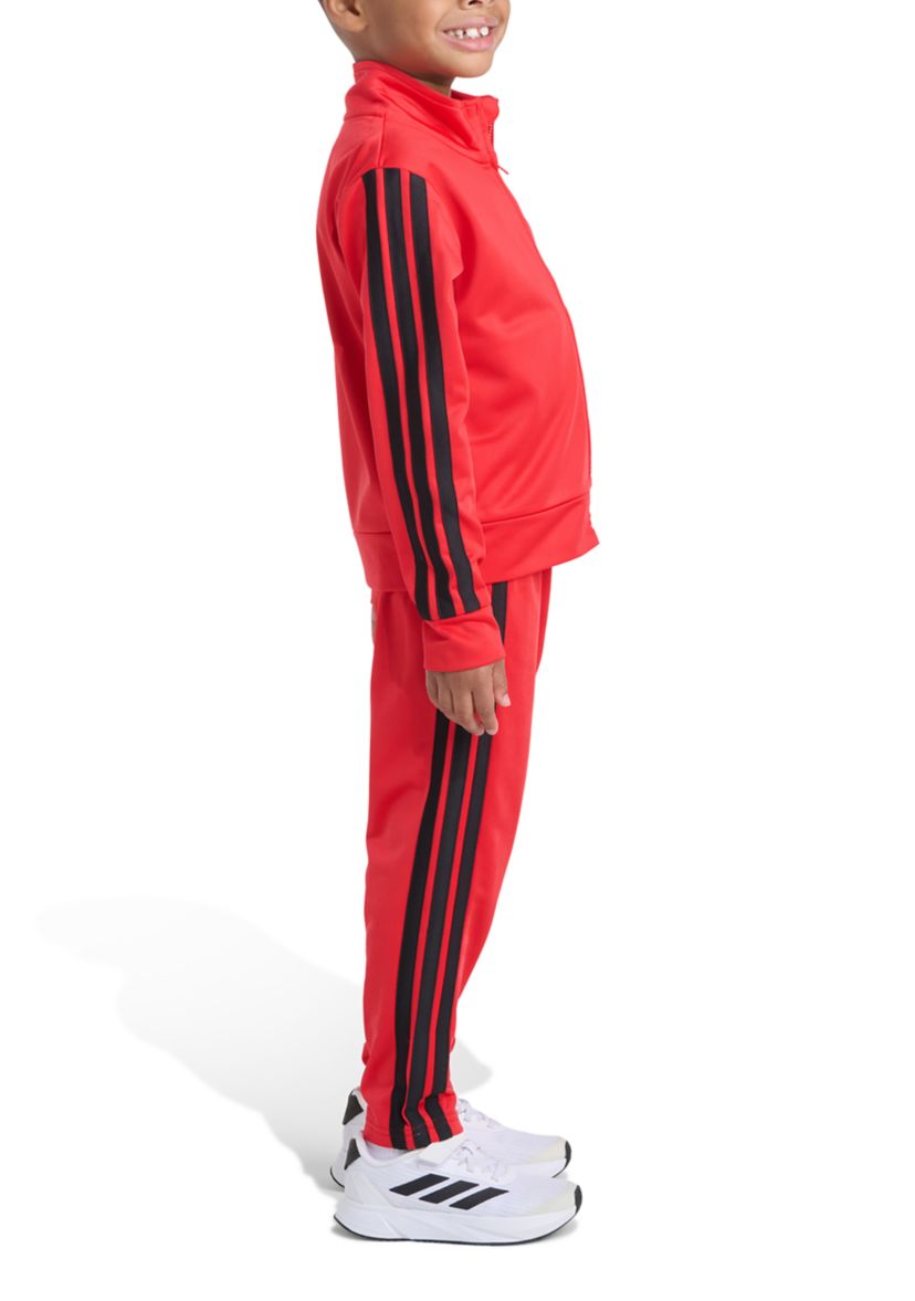 Boys 4-7 2-Piece Long Sleeve 3-Stripes Jacket and Pants Event Set