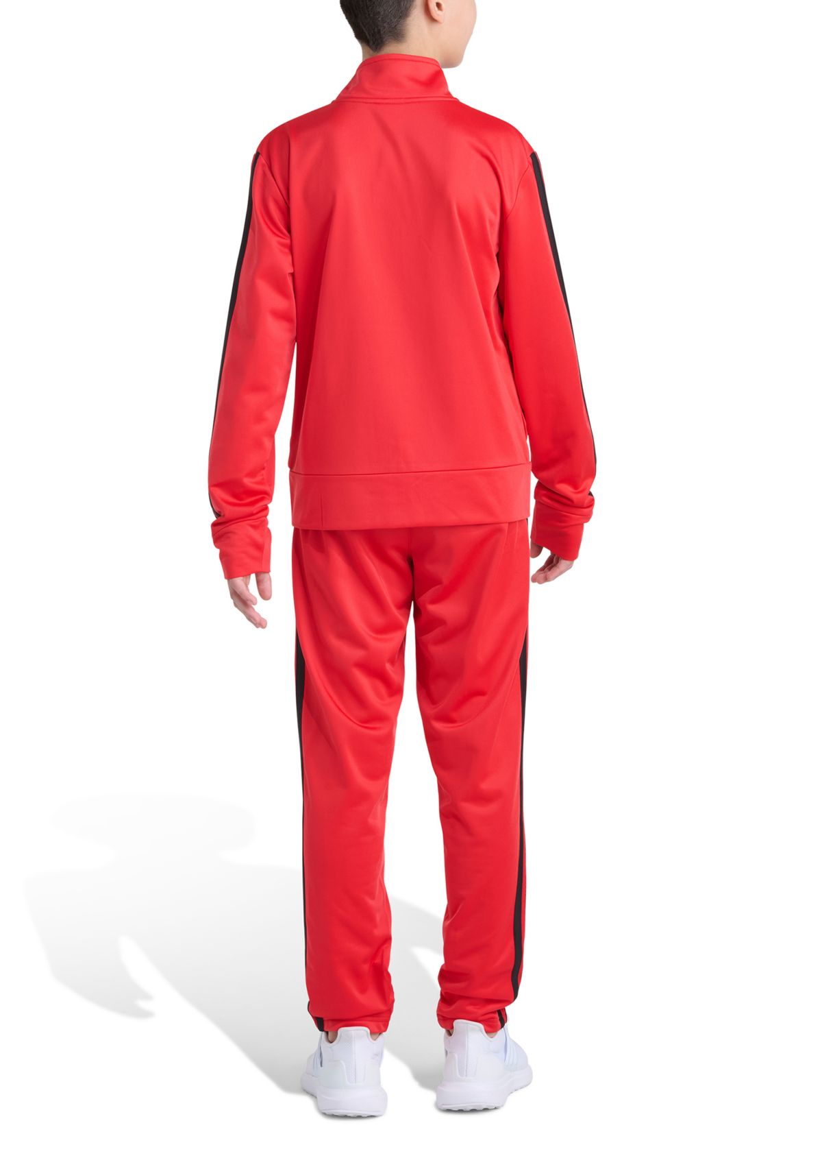Boys 8-20 2-Piece Long Sleeve 3-Stripes Jacket and Pants Event Set