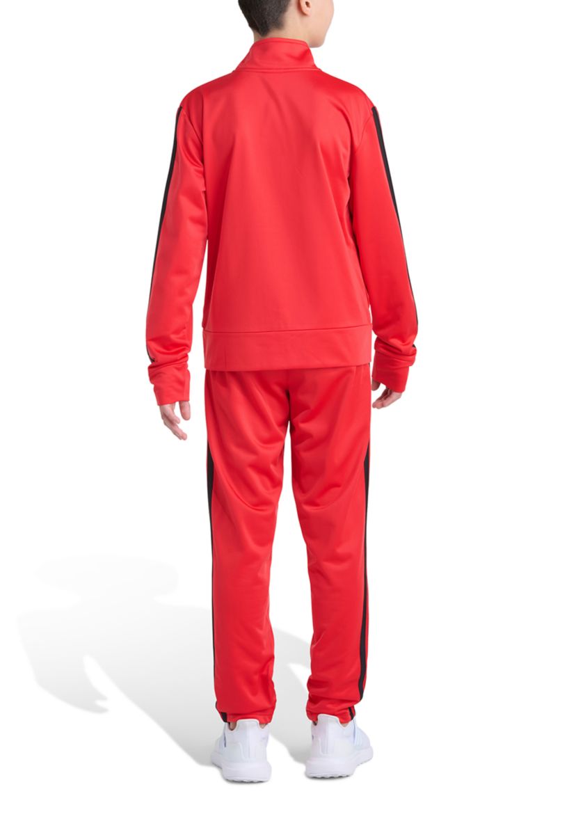 Boys 8-20 2-Piece Long Sleeve 3-Stripes Jacket and Pants Event Set