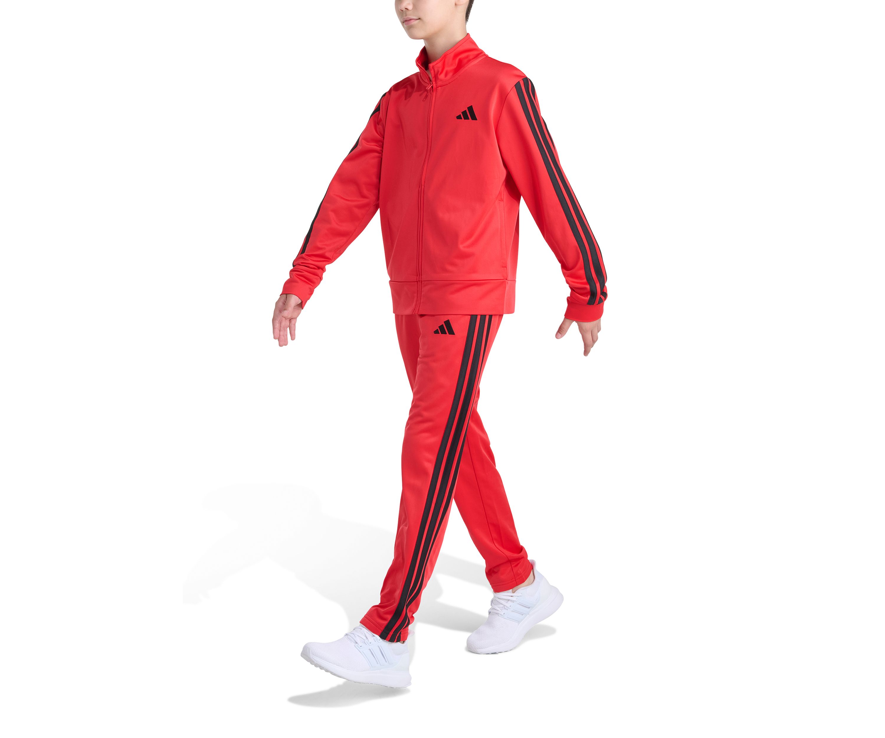 Boys 8-20 2-Piece Long Sleeve 3-Stripes Jacket and Pants Event Set