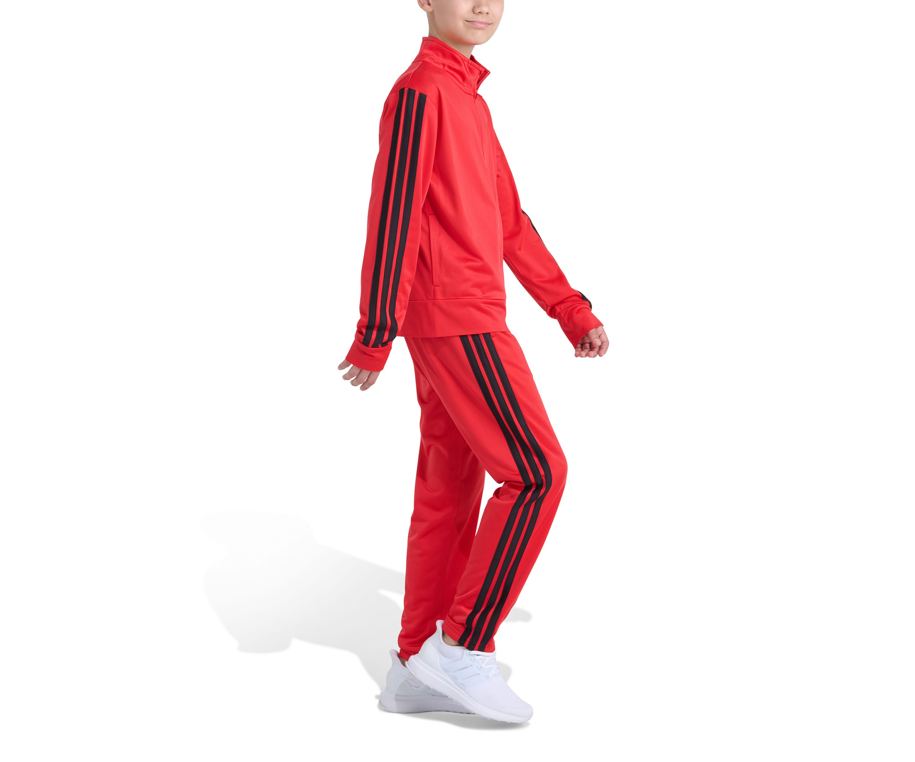 Boys 8-20 2-Piece Long Sleeve 3-Stripes Jacket and Pants Event Set