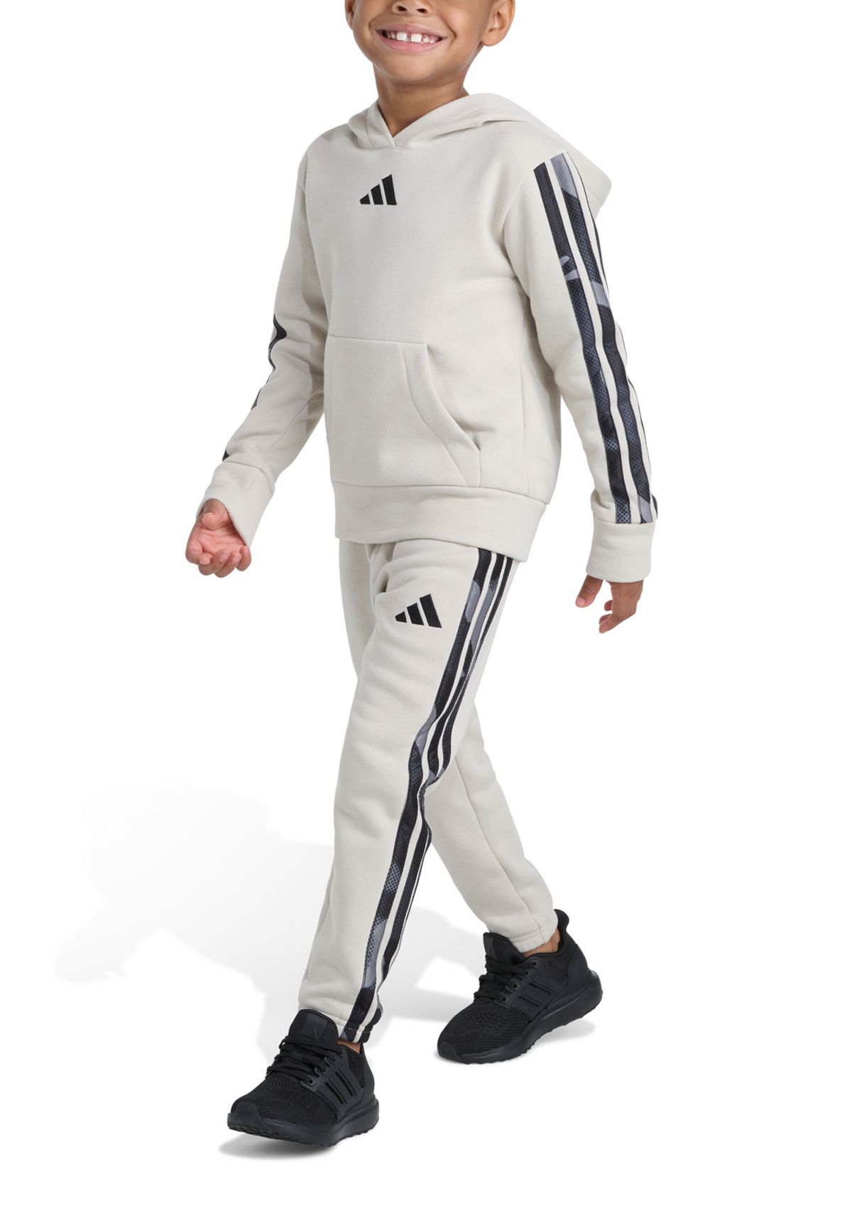 Boys 4-7 2-Piece Long Sleeve Pullover Hoodie and Joggers Set