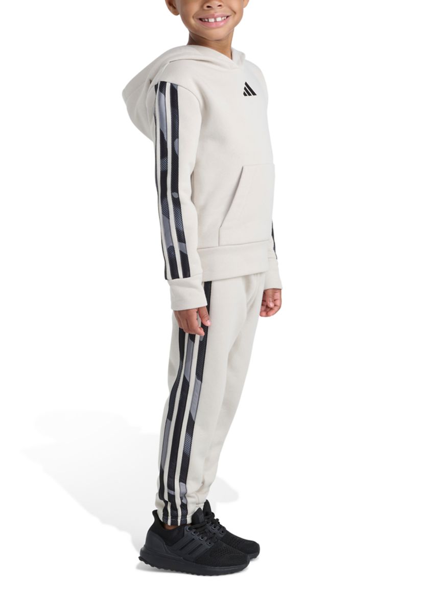 Boys 4-7 2-Piece Long Sleeve Pullover Hoodie and Joggers Set