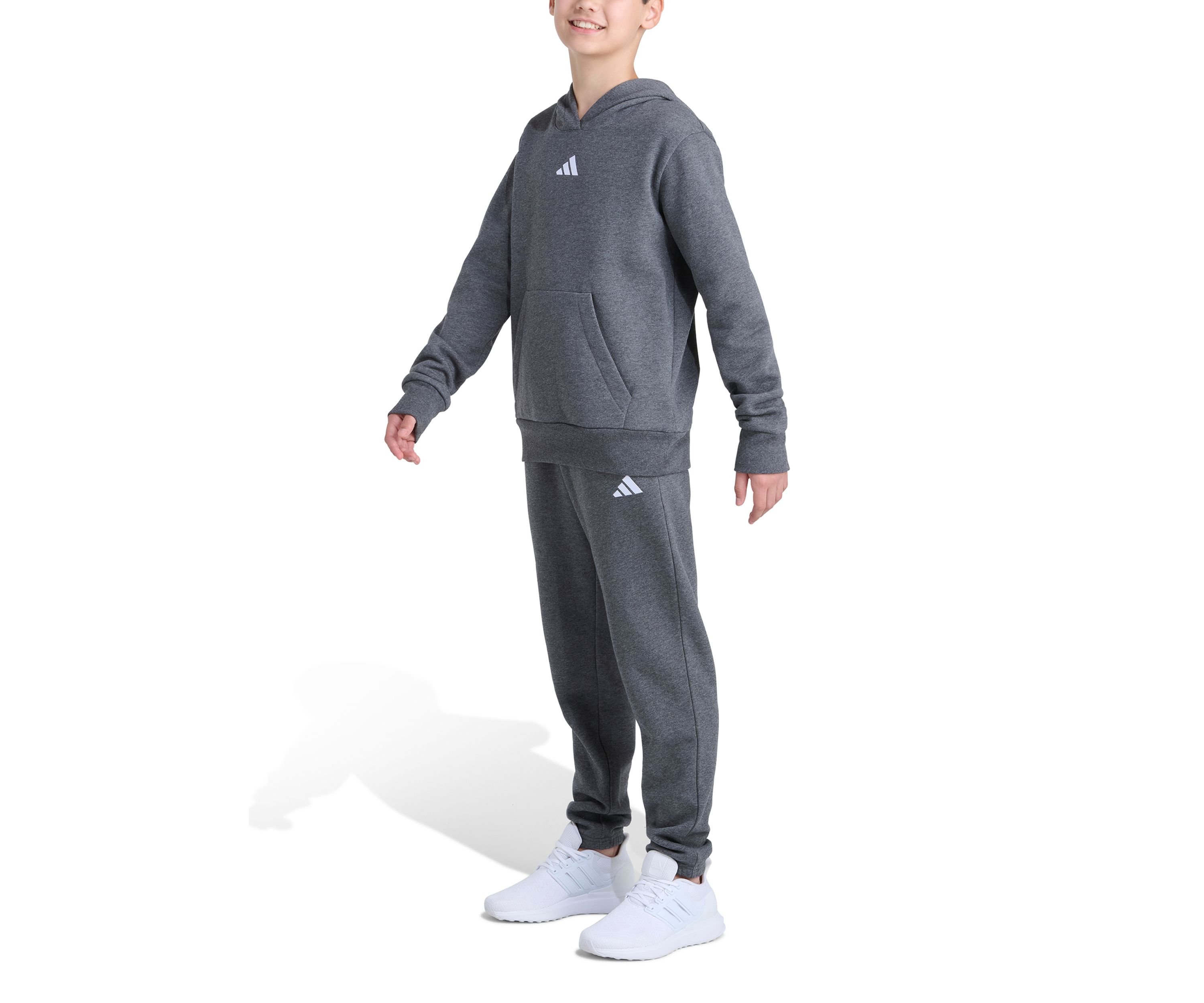 Boys 8-20 Essential Small Logo Heather Set