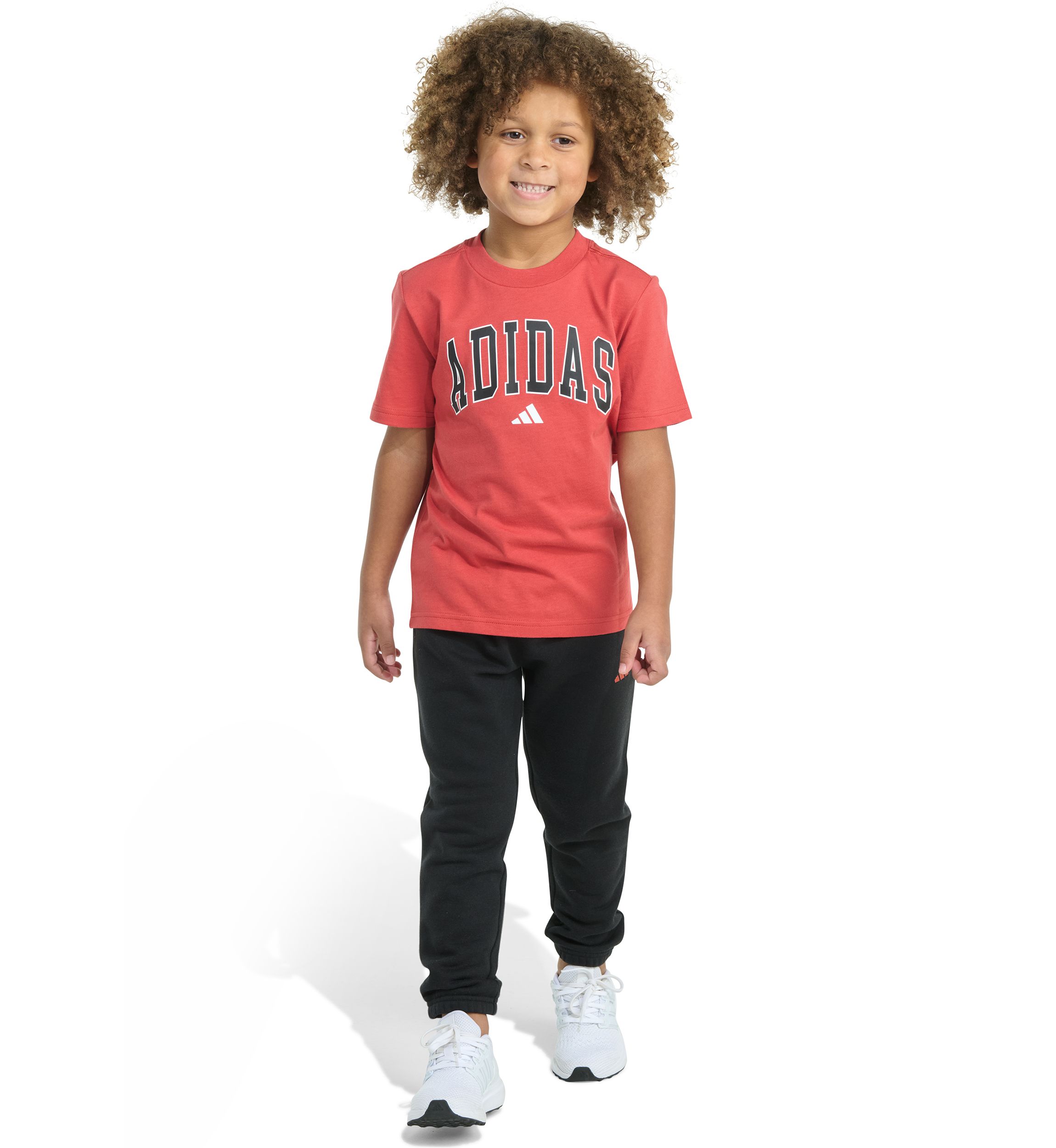 Boys 4-7 Two Piece Short Sleeve T-Shirt & Double Knit Jogger Set