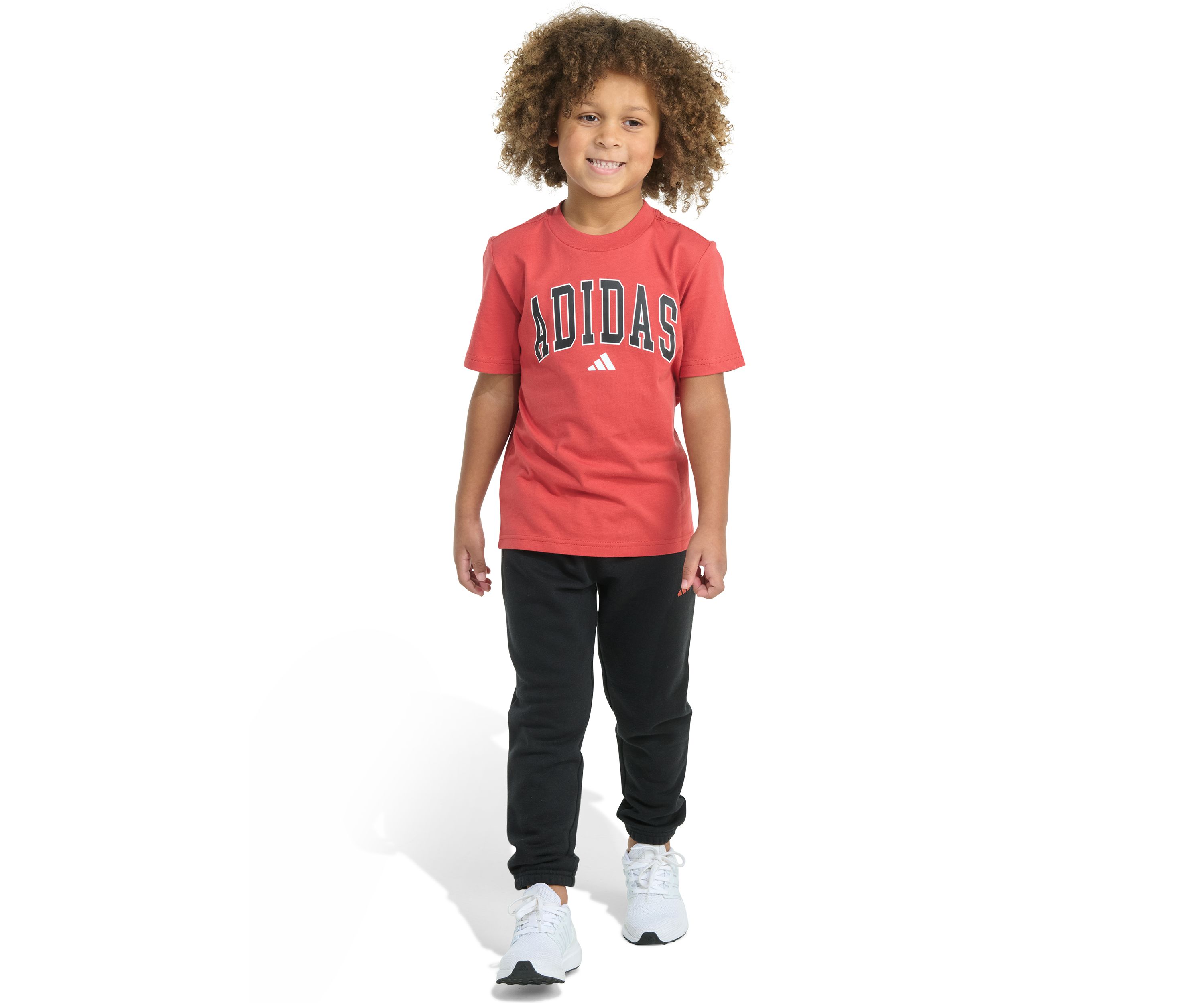 Boys 4-7 Two Piece Short Sleeve T-Shirt & Double Knit Jogger Set