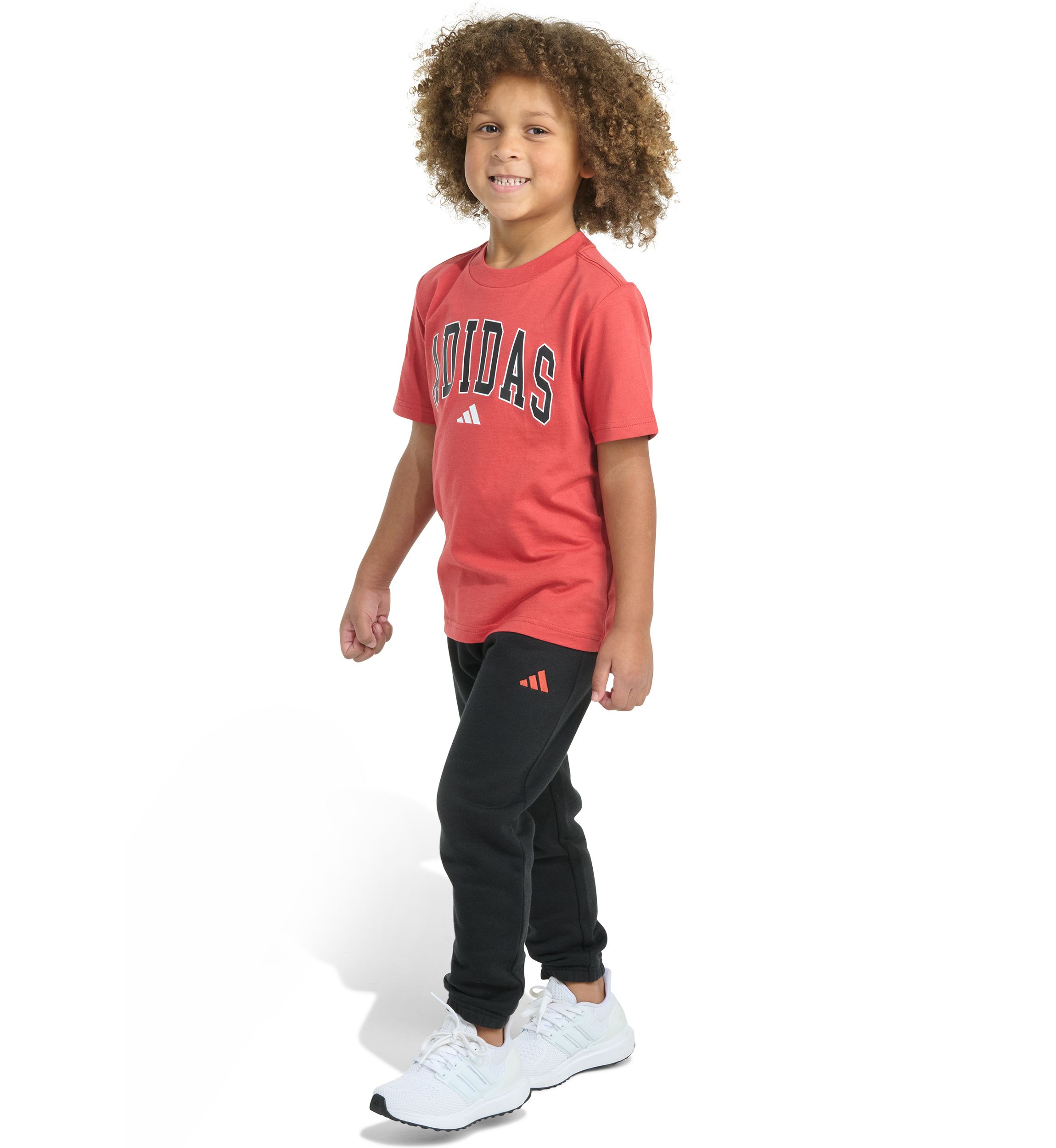 Boys 4-7 Two Piece Short Sleeve T-Shirt & Double Knit Jogger Set