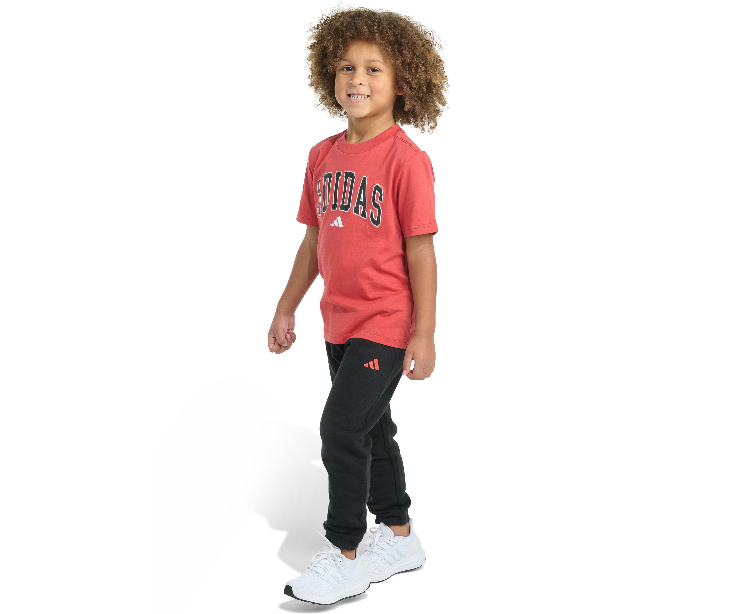 Boys 4-7 Two Piece Short Sleeve T-Shirt & Double Knit Jogger Set