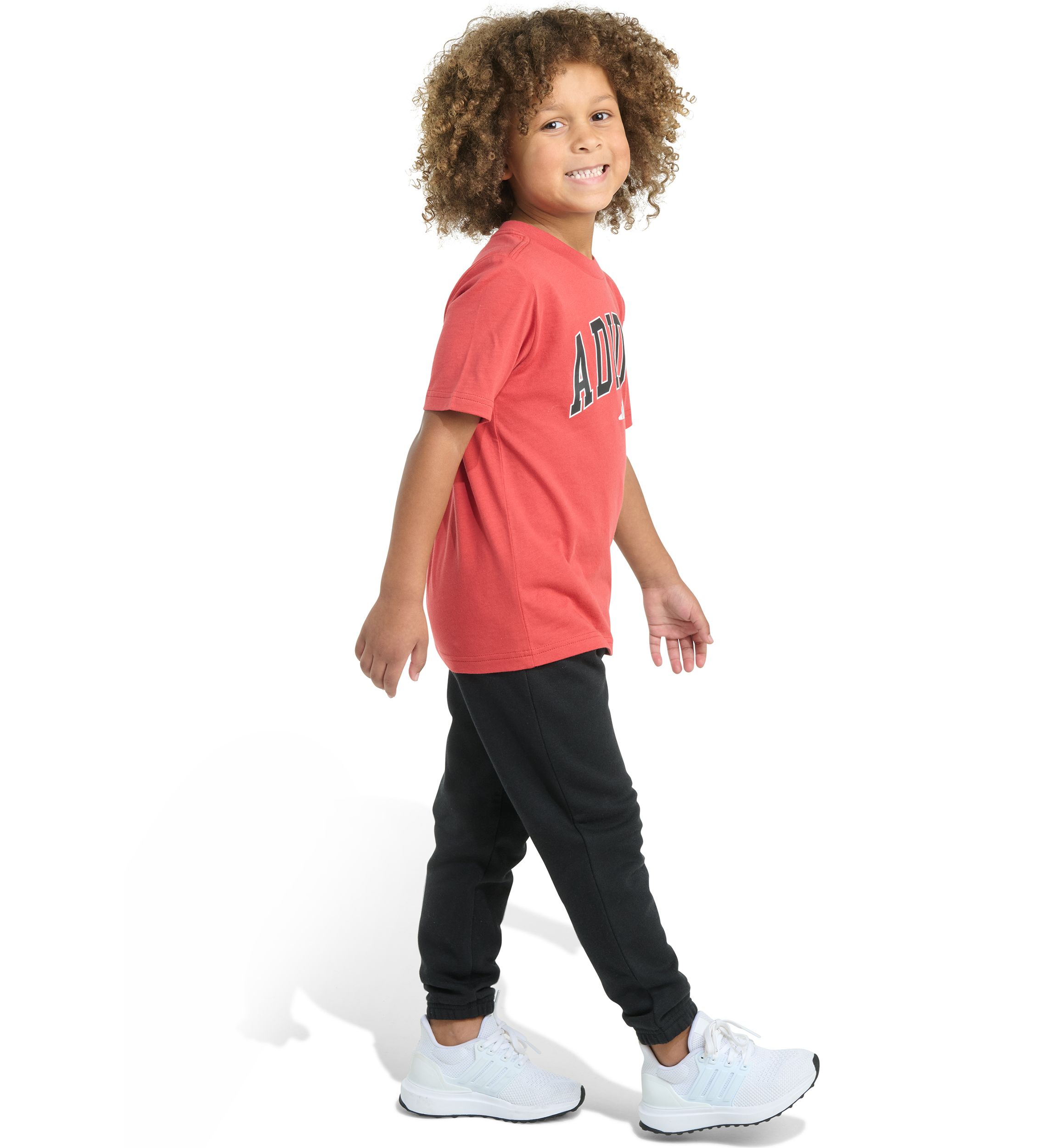 Boys 4-7 Two Piece Short Sleeve T-Shirt & Double Knit Jogger Set