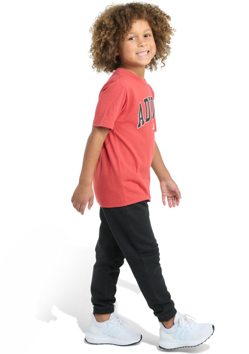 Boys 4-7 Two Piece Short Sleeve T-Shirt & Double Knit Jogger Set